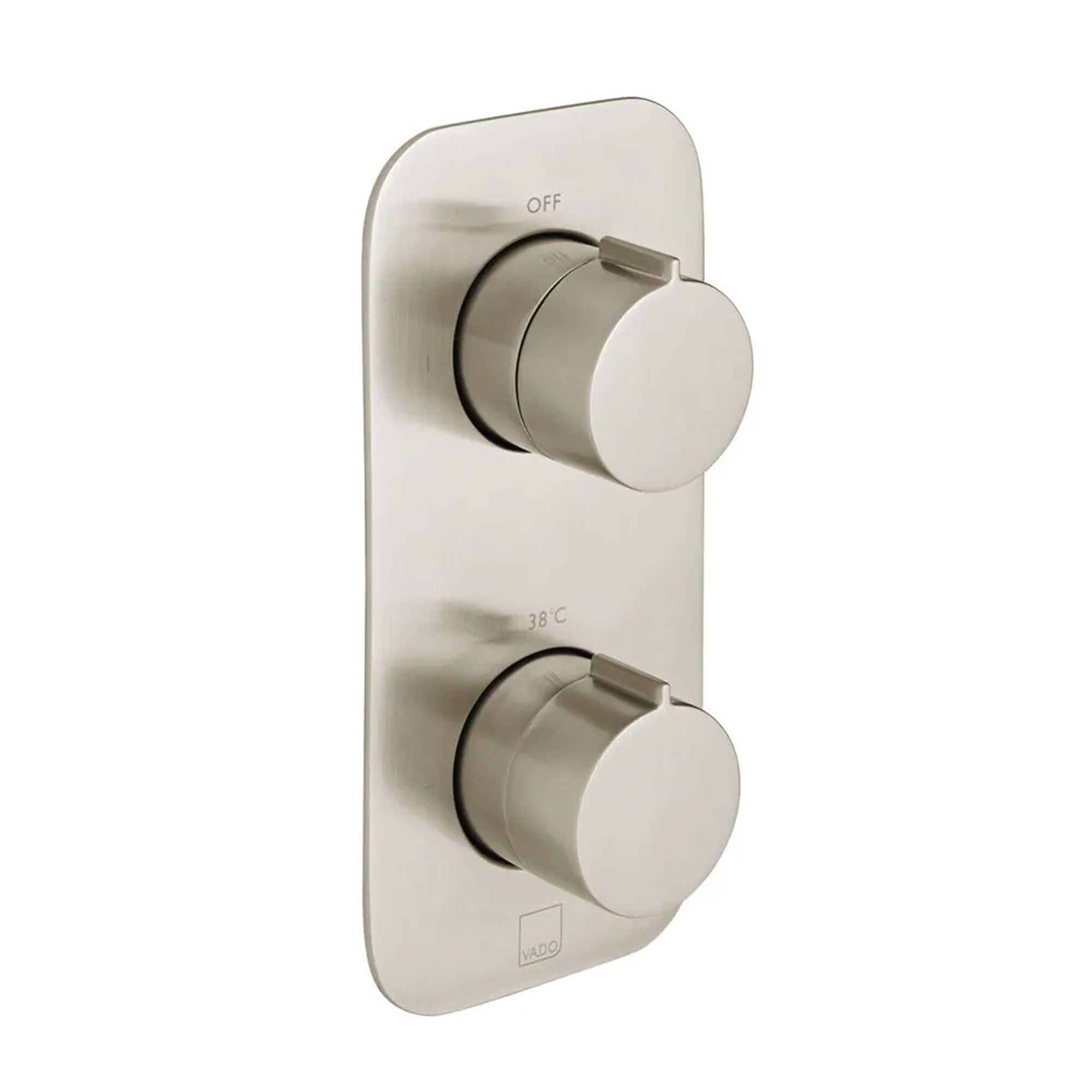 Vado Individual Tablet Altitude Vertical 1 Outlet 2 Handle Thermostatic Concealed Shower Valve