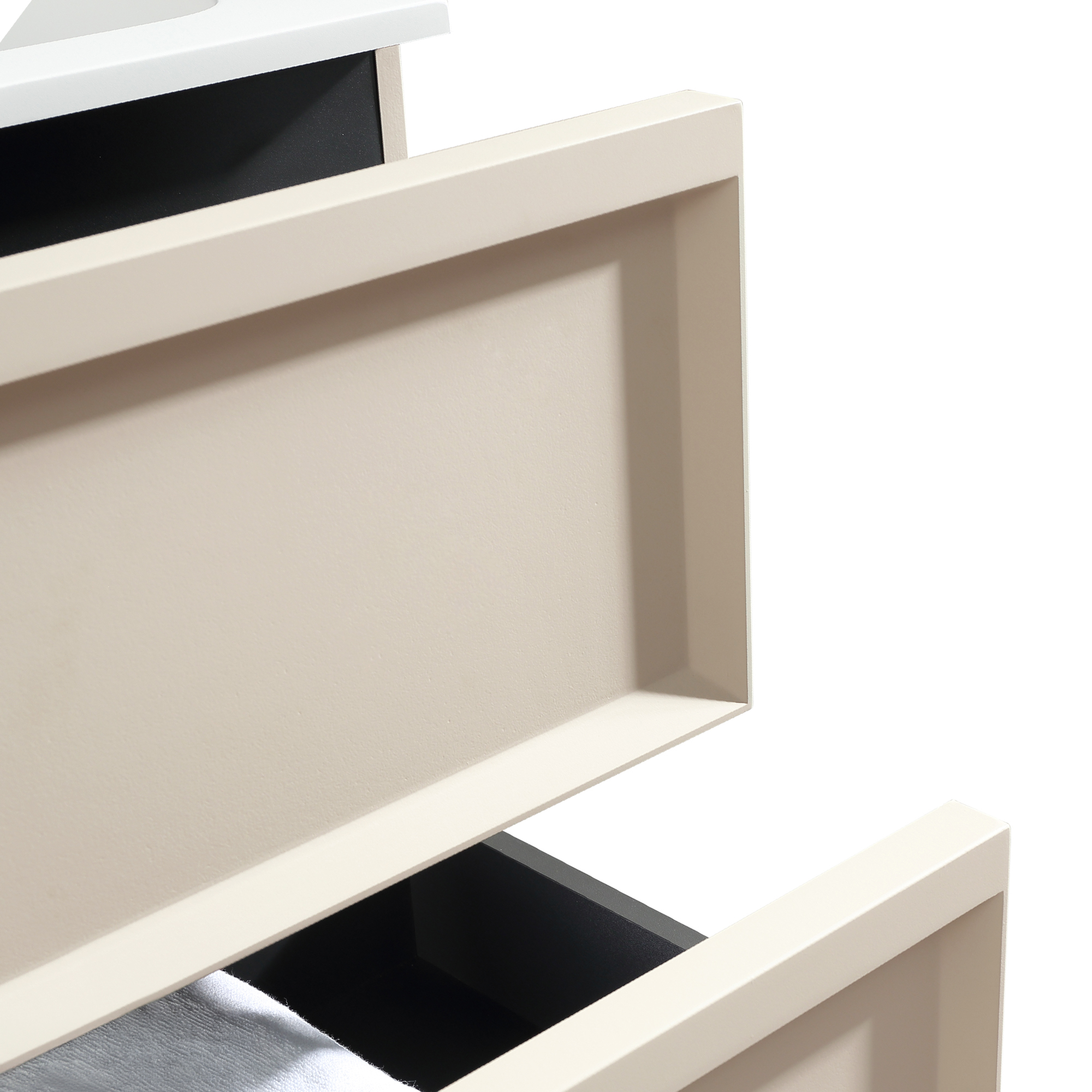 Aura 600mm Wall Mounted Vanity Unit & Matt White Basin