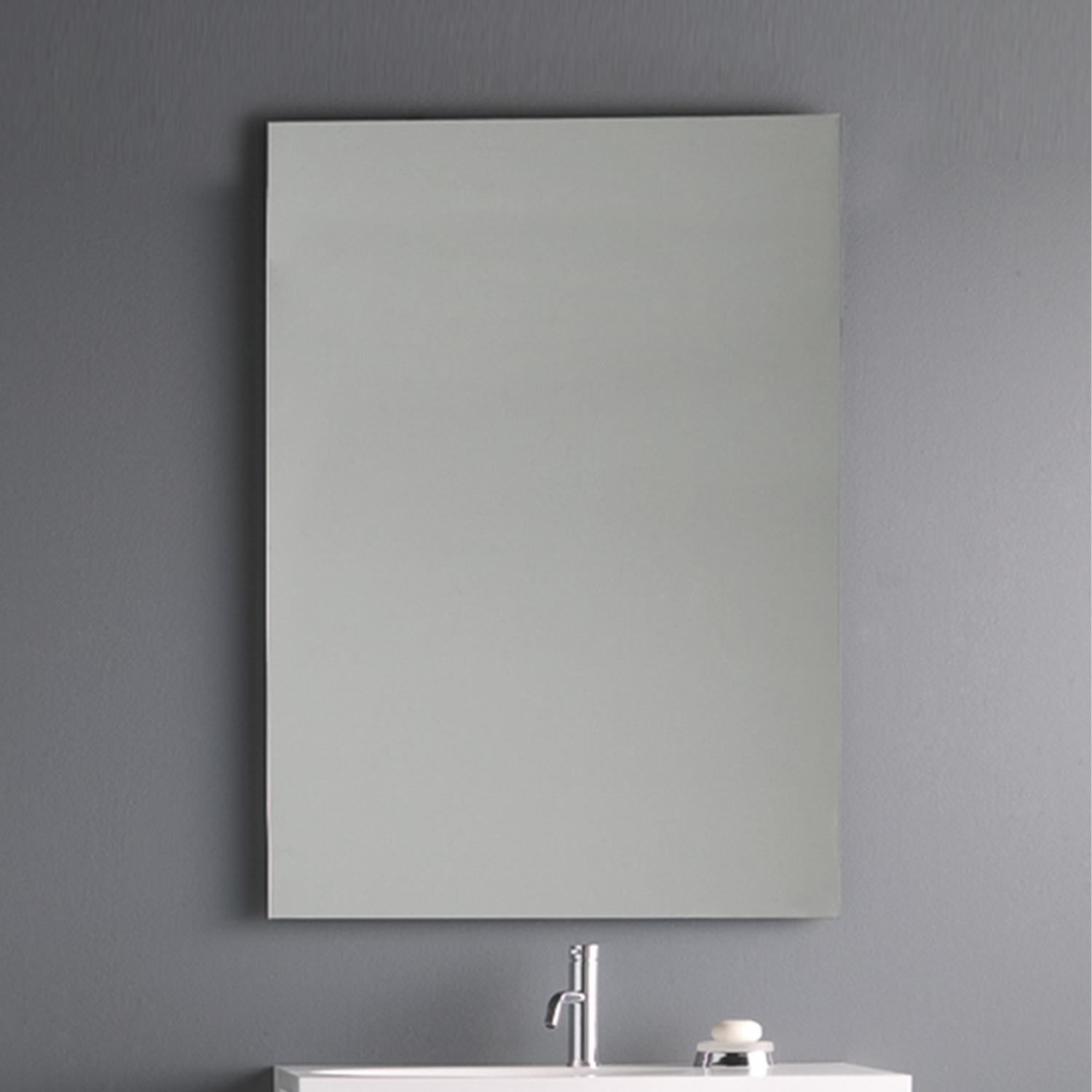 Vasic Slim Rectangular Mirror - 400 x 1000mm, 500 x 1000mm, 600 x 1000mm, 800 x 1000mm & 1200 x 600mm