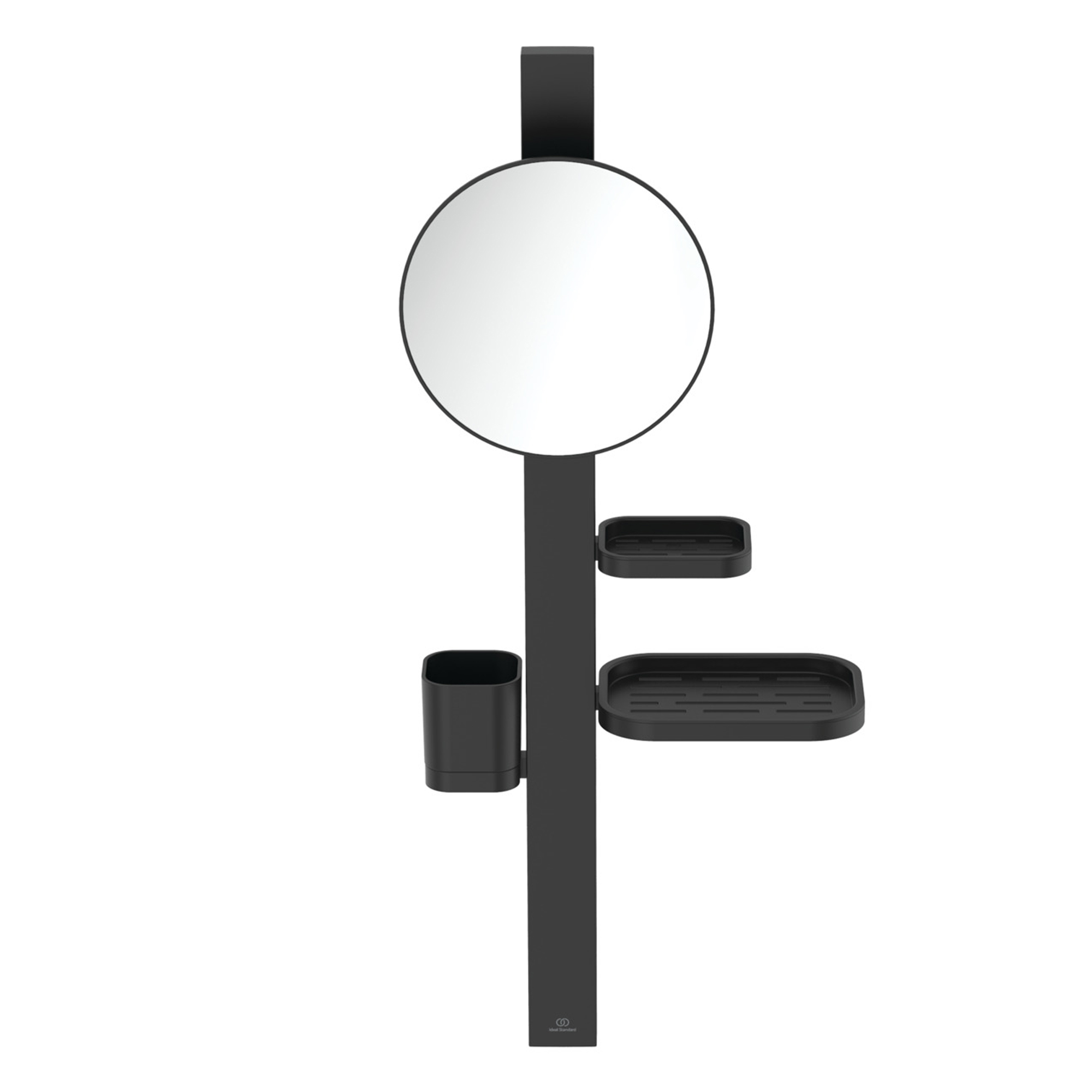 Ideal Standard Alu+ 200mm Magnifying Mirror & Beauty Bar