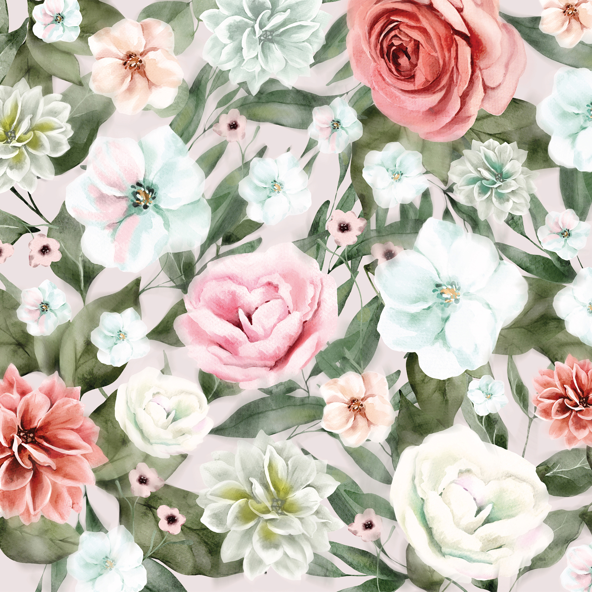 Showerwall Spring Bloom Acrylic Pack Bathroom Wall Panel