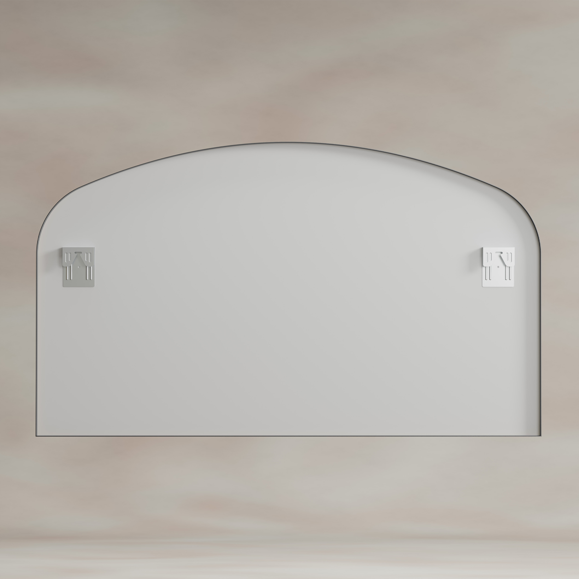 Origins Living Delphine Overmantle Arched Mirror - 1200 x 700mm