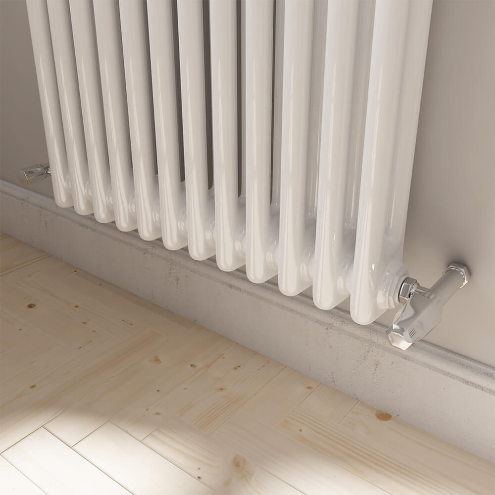 Brenton Olympus Vertical Column Radiator - White