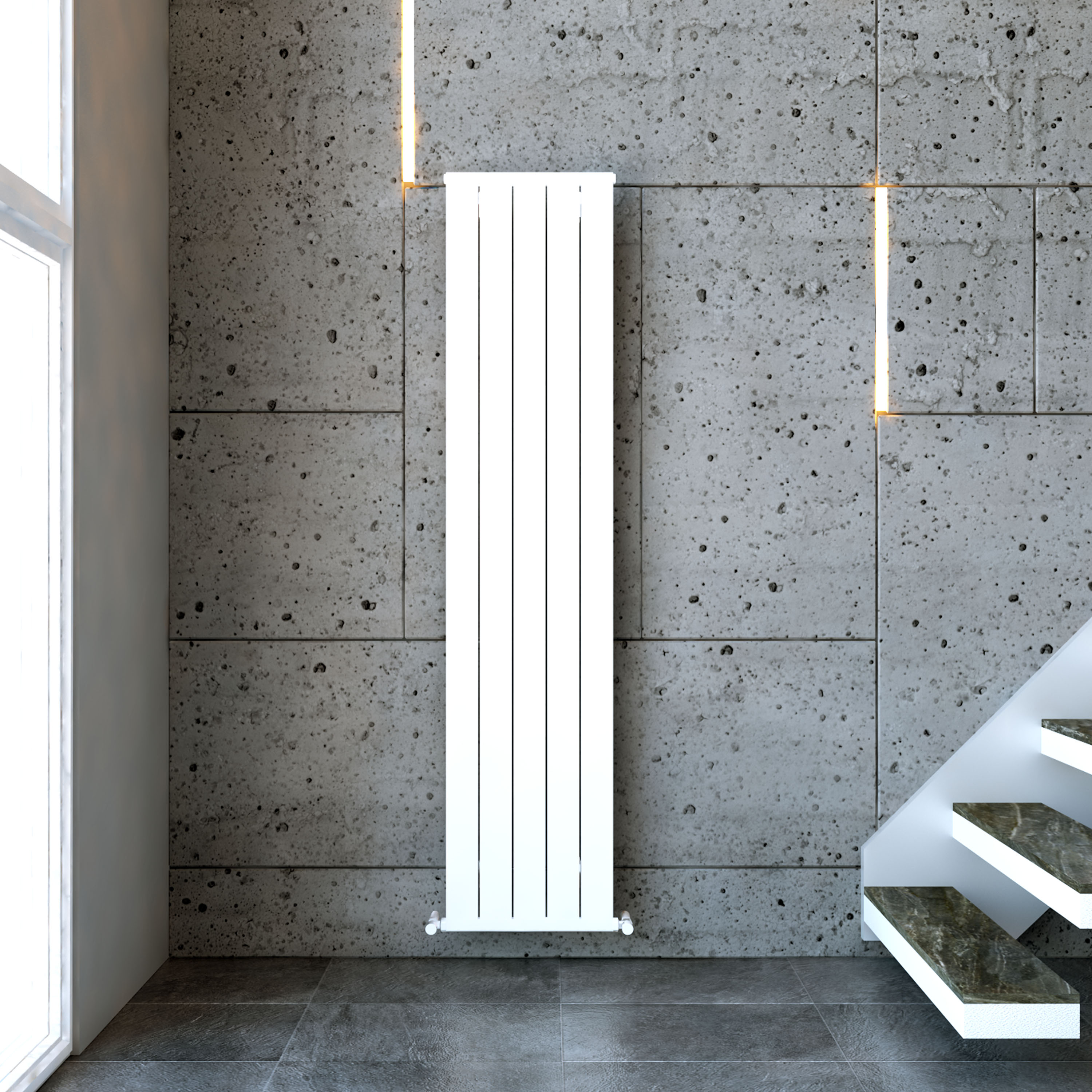 Carisa Mack Vertical Aluminium Radiator