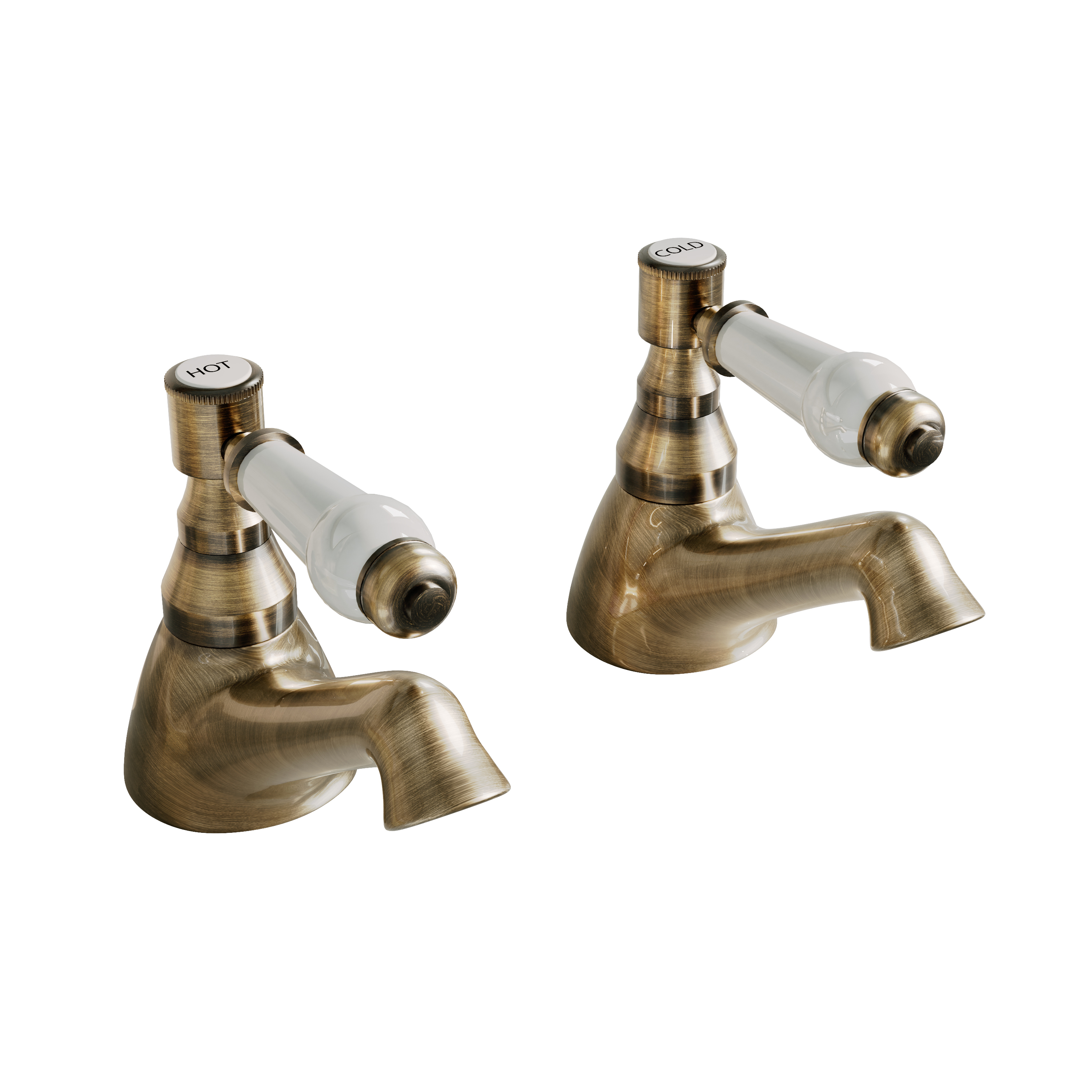 Butler & Rose Eliza Lever Basin Pillar Taps