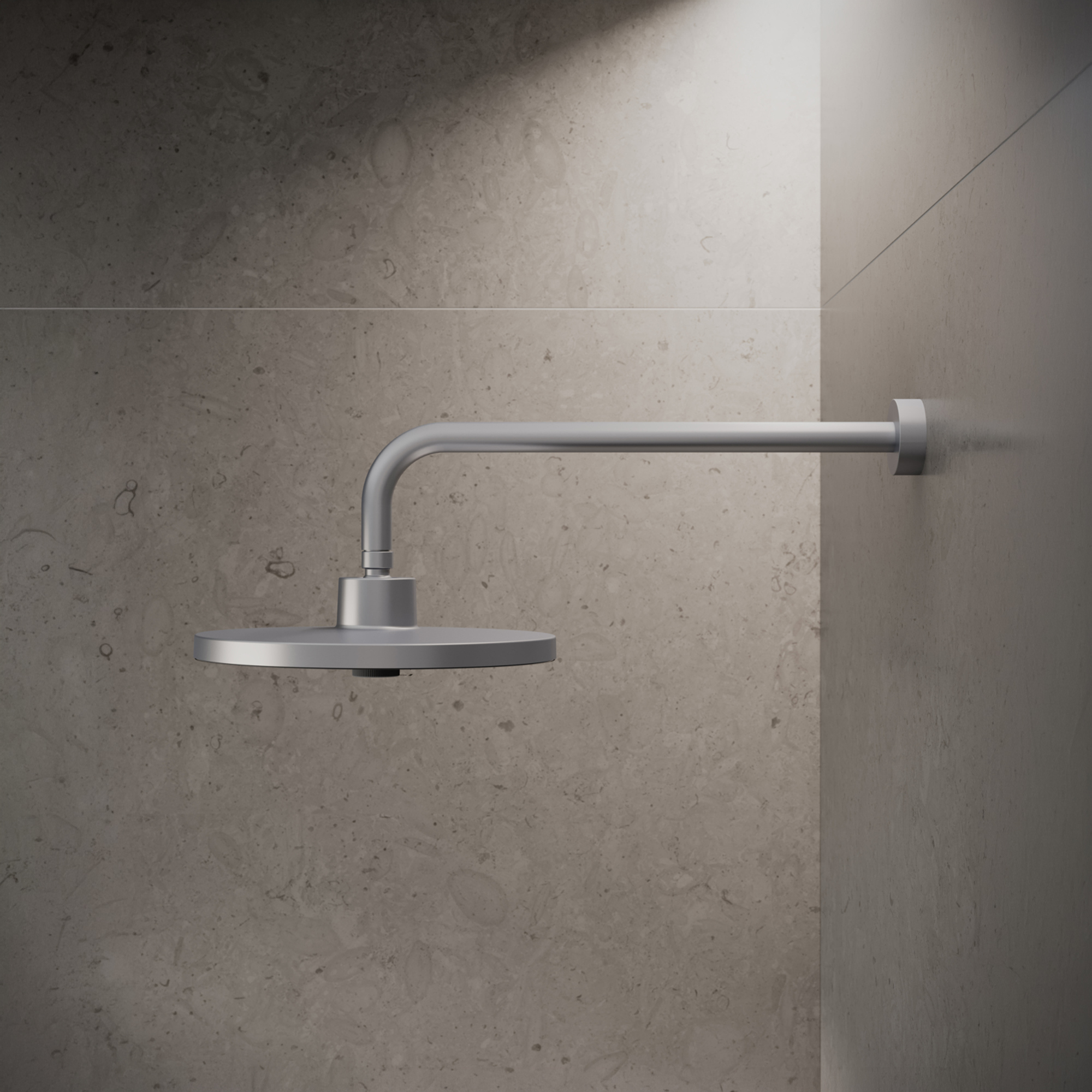 Ideal Standard Idealrain Round Fixed 400mm Wall Shower Arm