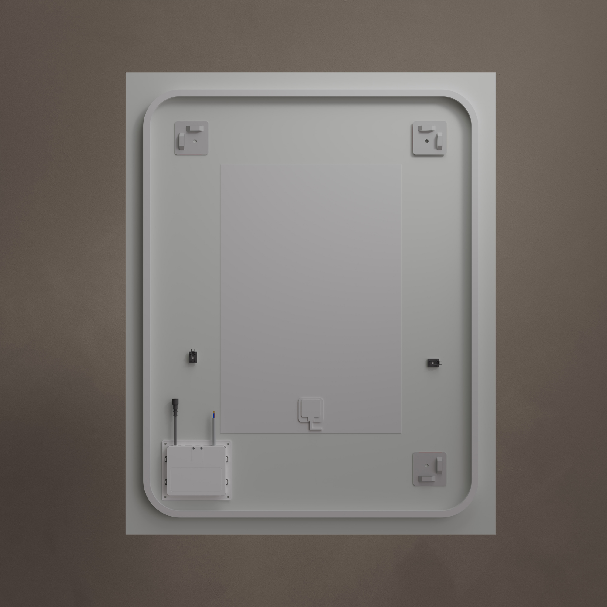 Origins Living Claris Rectangular LED Illuminated Mirror with Demister Pad & Colour Change Lights