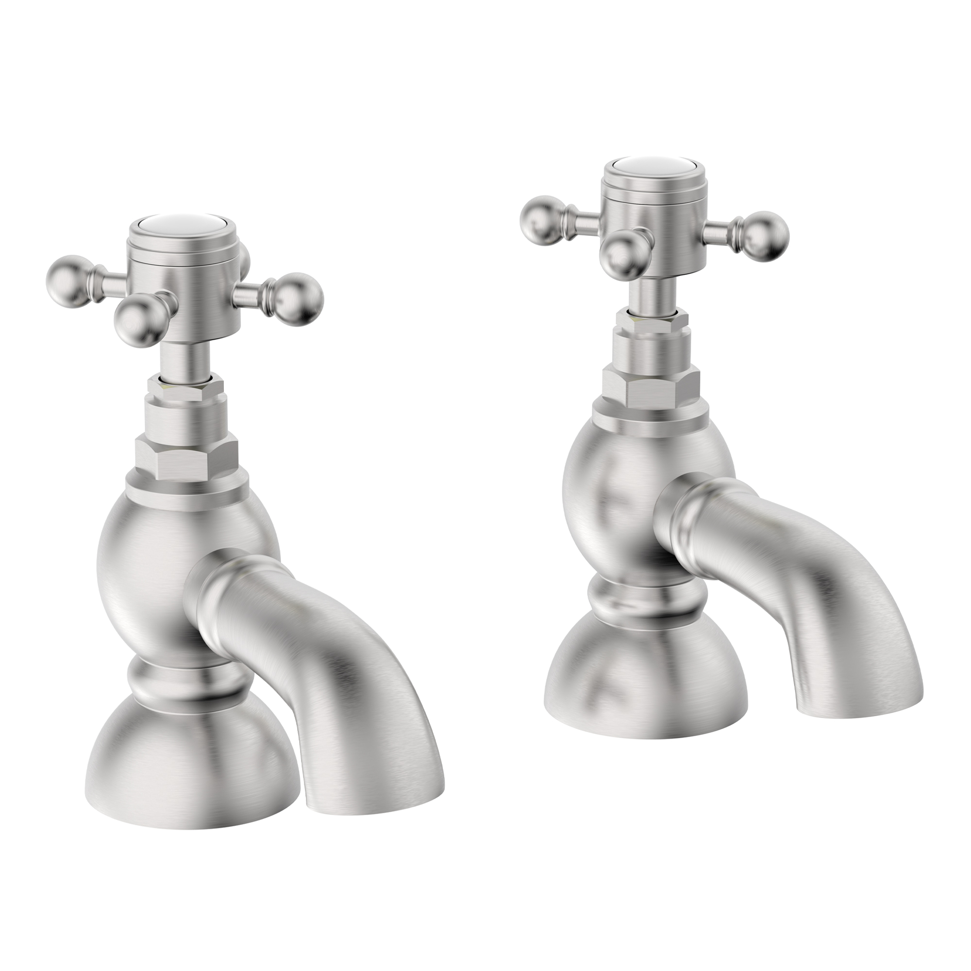 Butler & Rose Eliza Crosshead Bath Pillar Taps