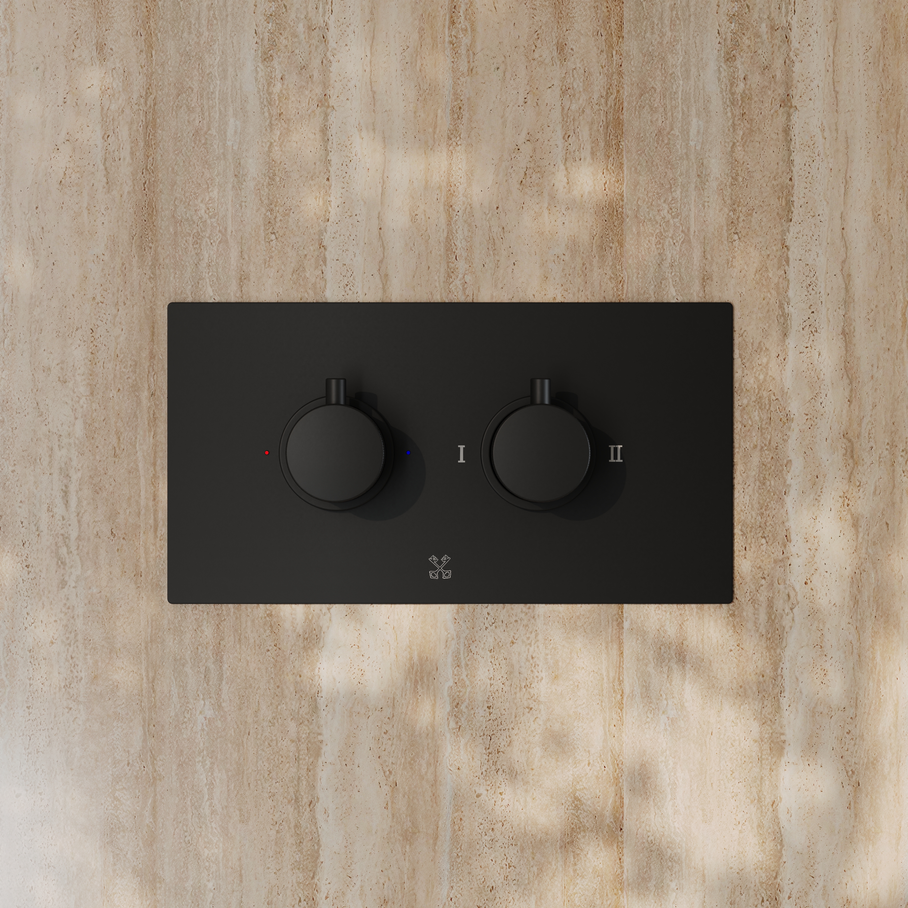 Core 2 Outlet Landscape Thermostatic Concealed Shower Valve