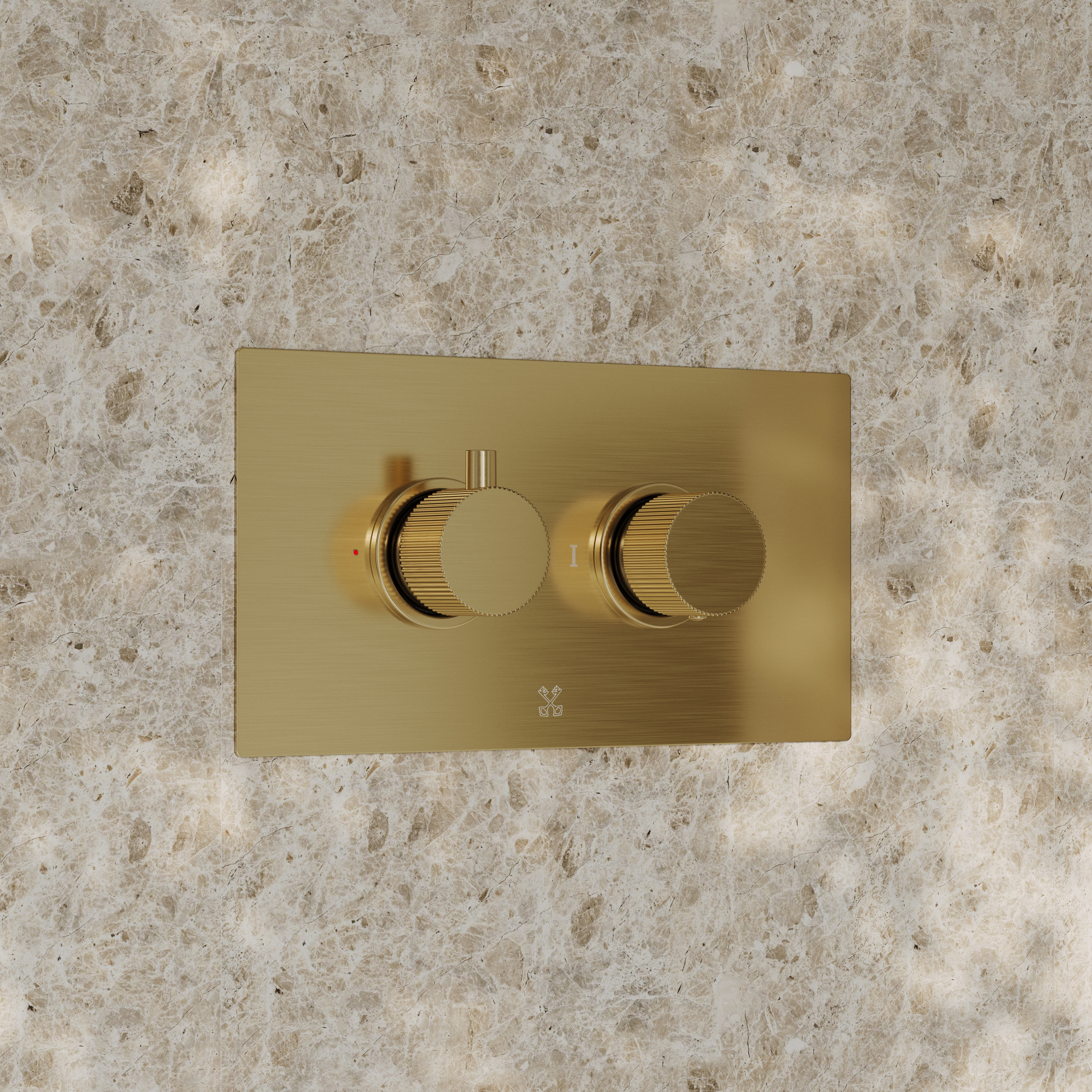 Core 2 Outlet Landscape Thermostatic Concealed Shower Valve