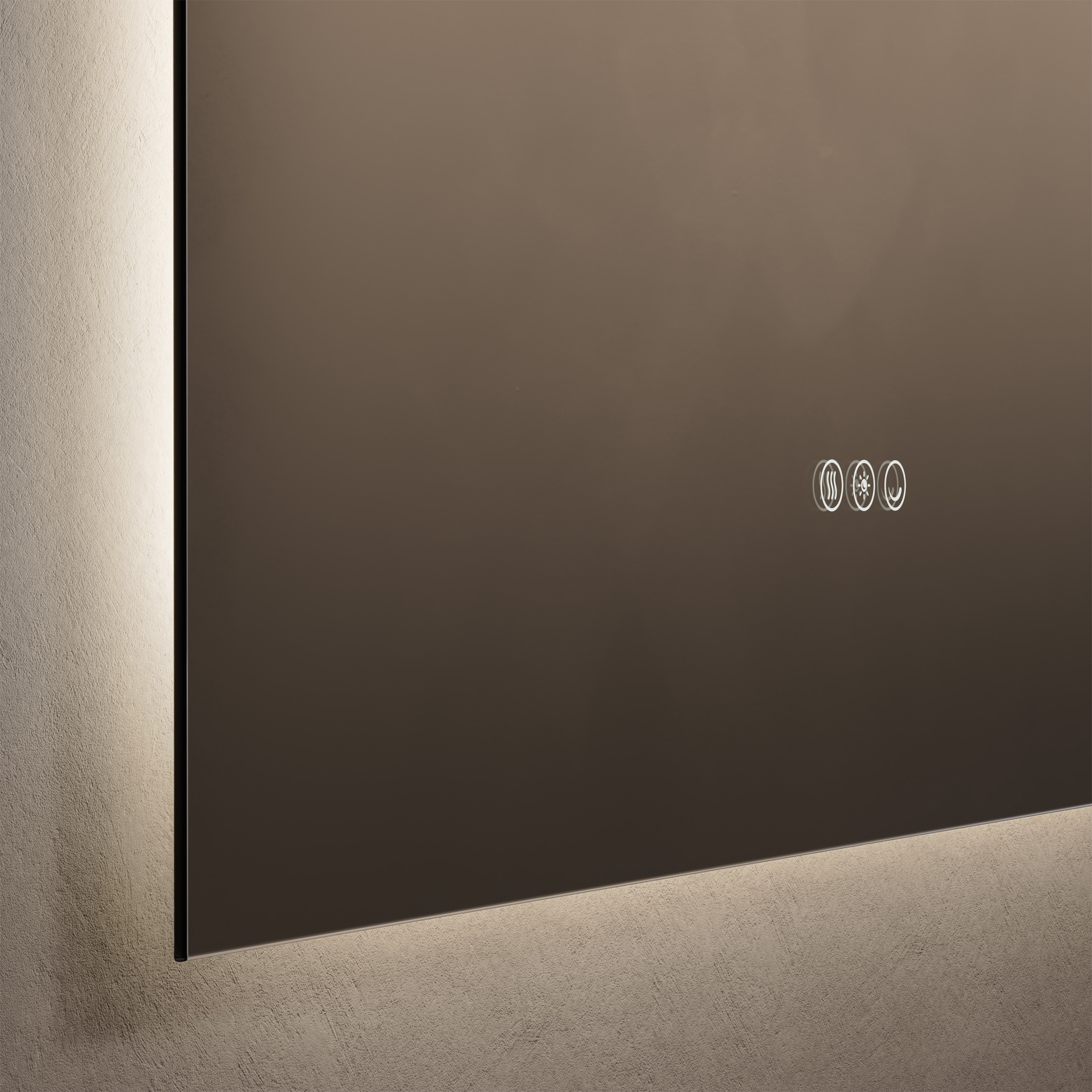 Origins Living Claris Arched LED Illuminated Mirror with Demister Pad & Colour Change Lights