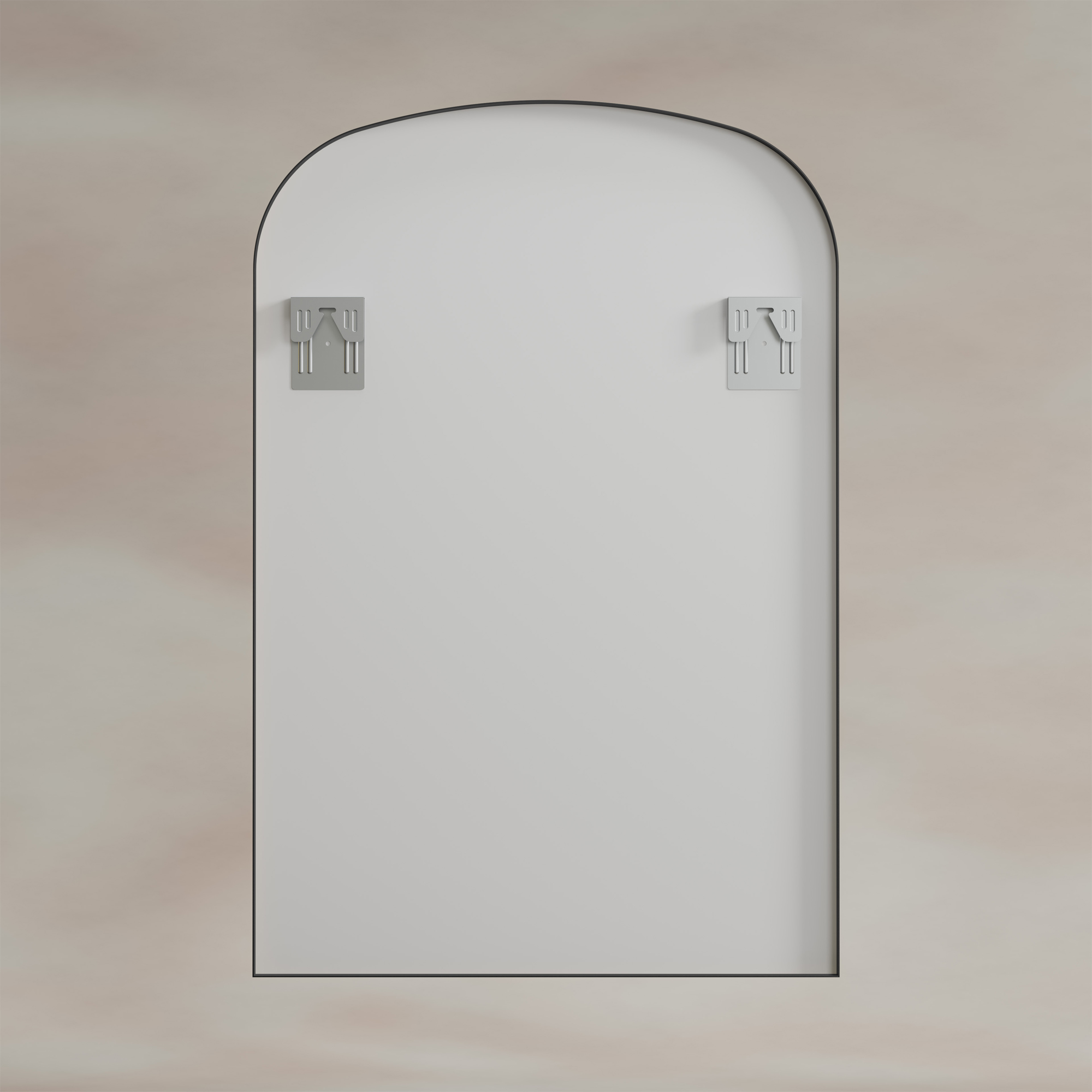Origins Living Delphine Overmantle Arched Mirror - 600 x 900mm