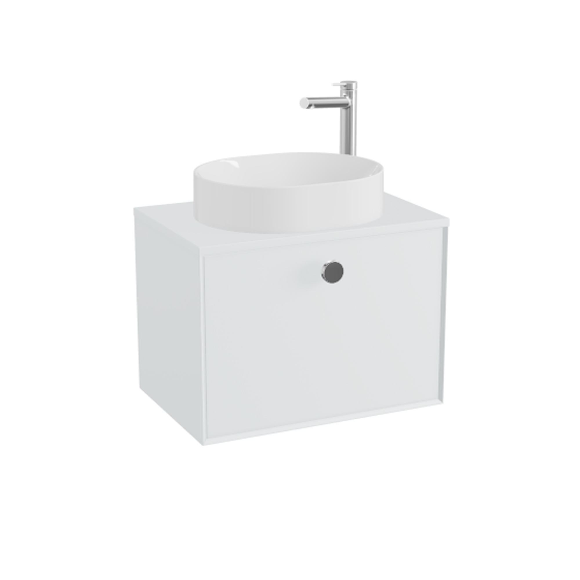 Vado Safari 600mm Wall Hung Vanity Unit & Worktop