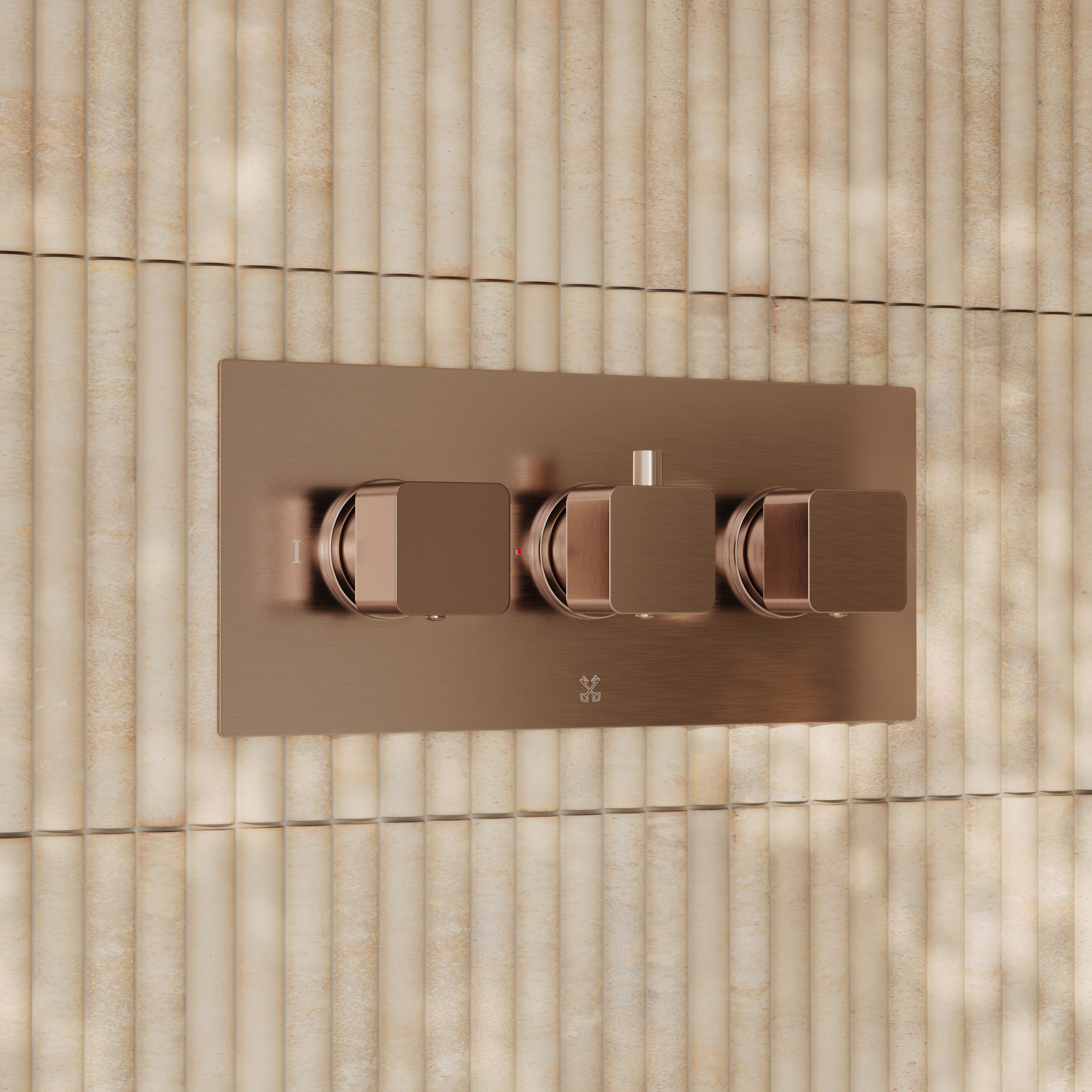 Core 3 Outlet Landscape Thermostatic Concealed Shower Valve