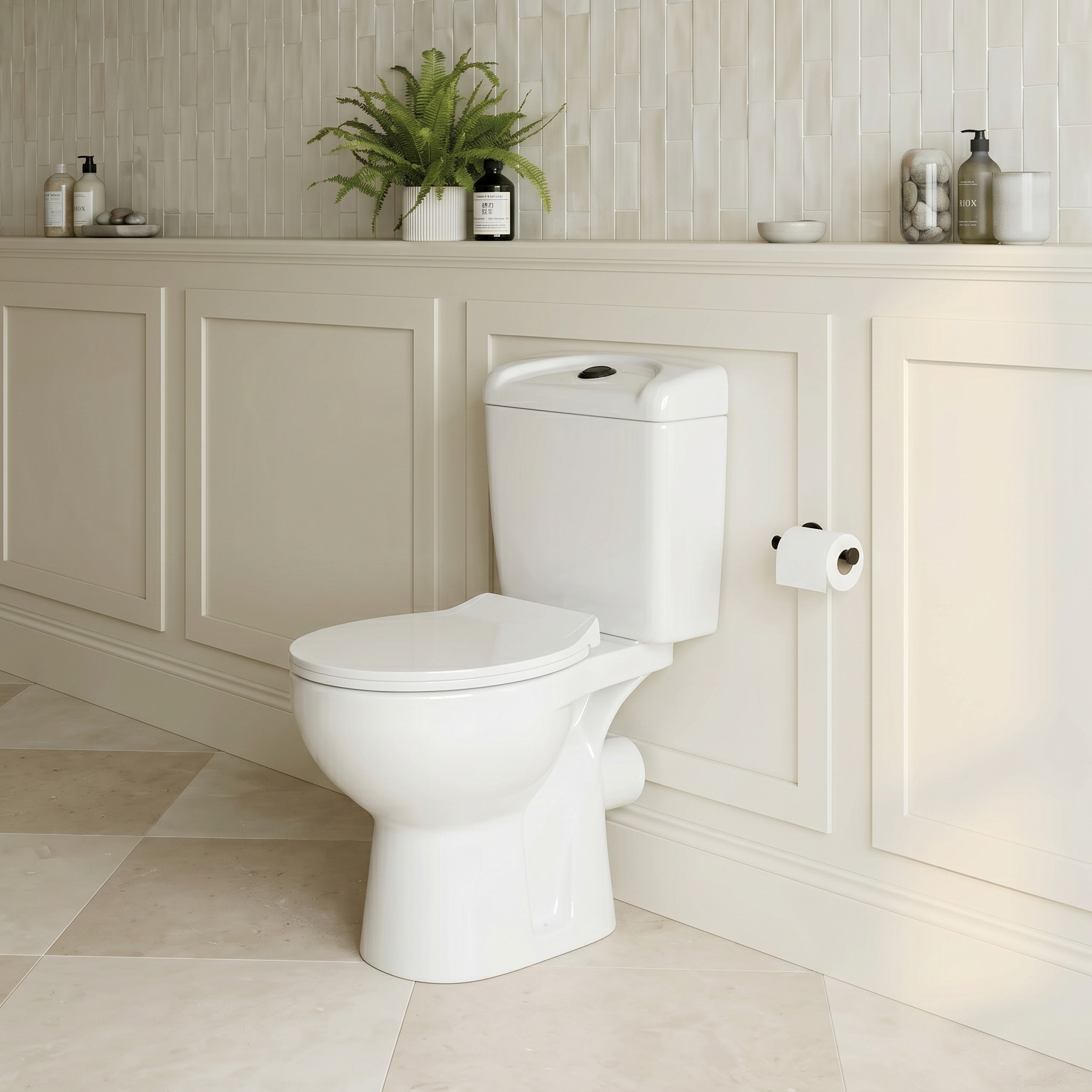 Emma Close Coupled Toilet & Seat