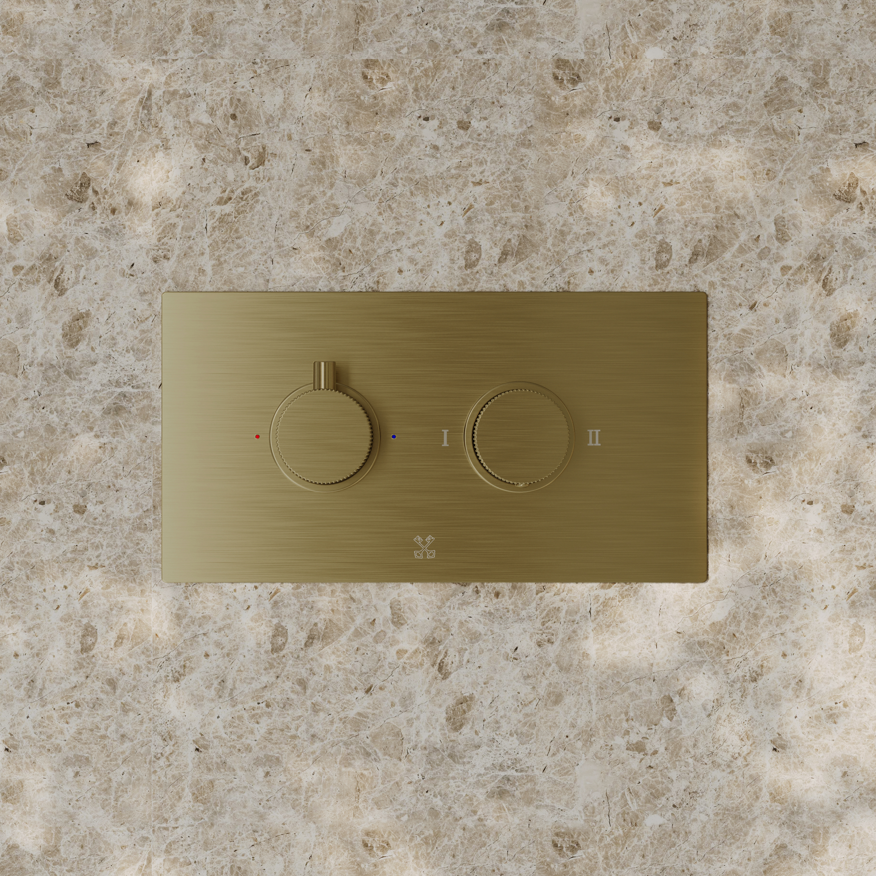 Core 2 Outlet Landscape Thermostatic Concealed Shower Valve