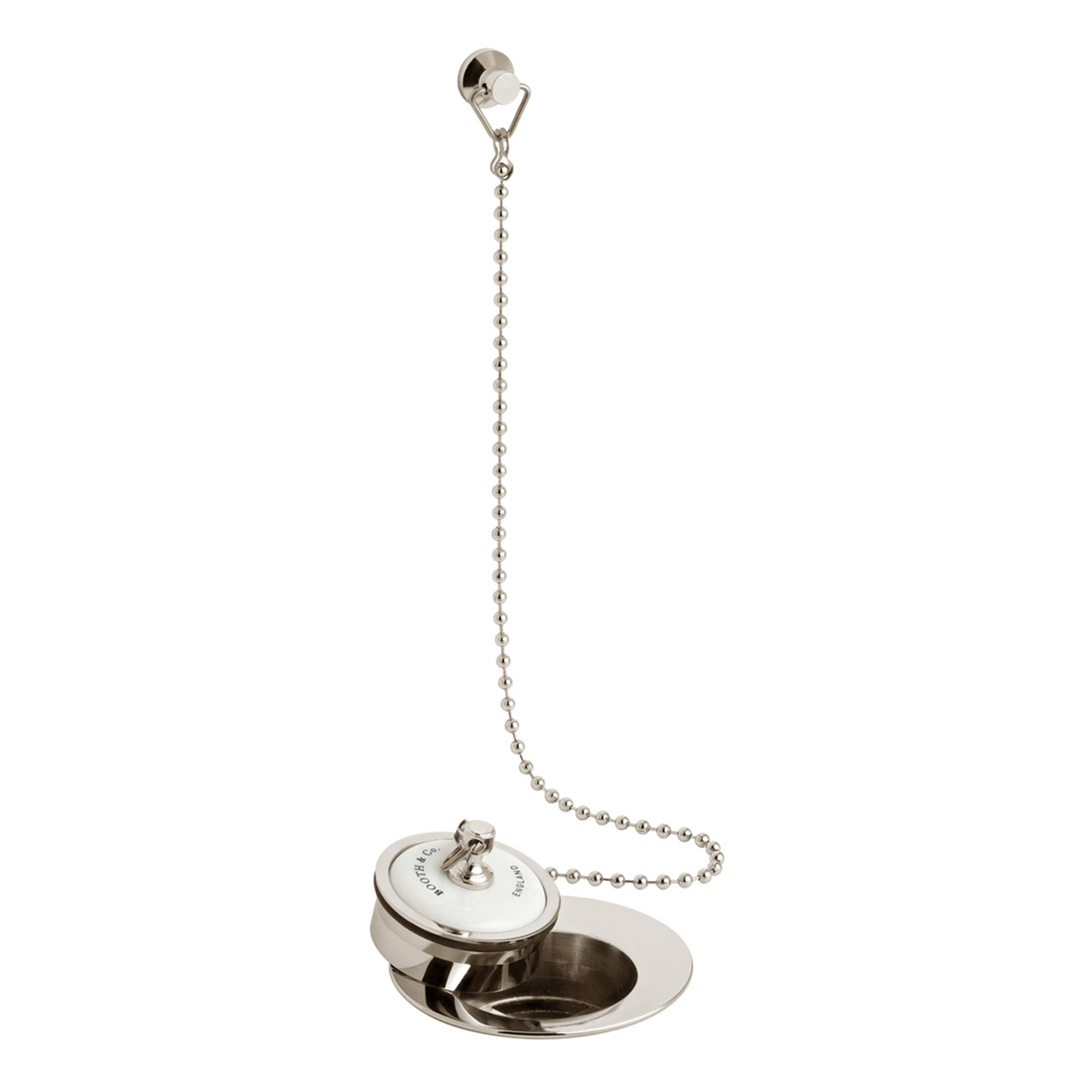 Booth & Co Axbridge Traditional Ceramic Basin Plug & Chain Waste
