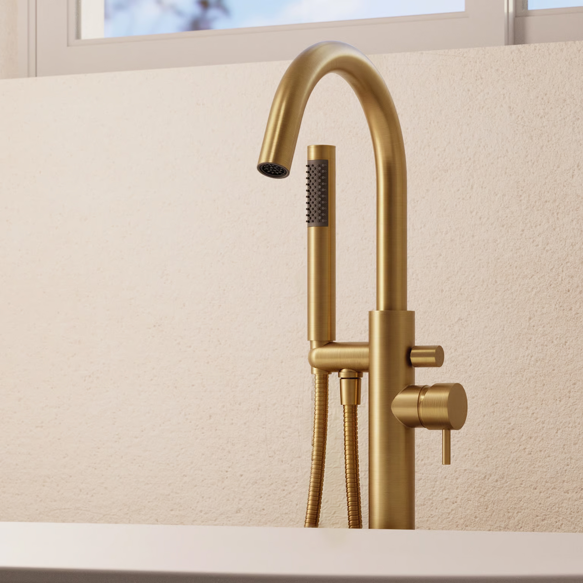 Crosswater MPRO Floorstanding Bath and Shower Mixer Tap