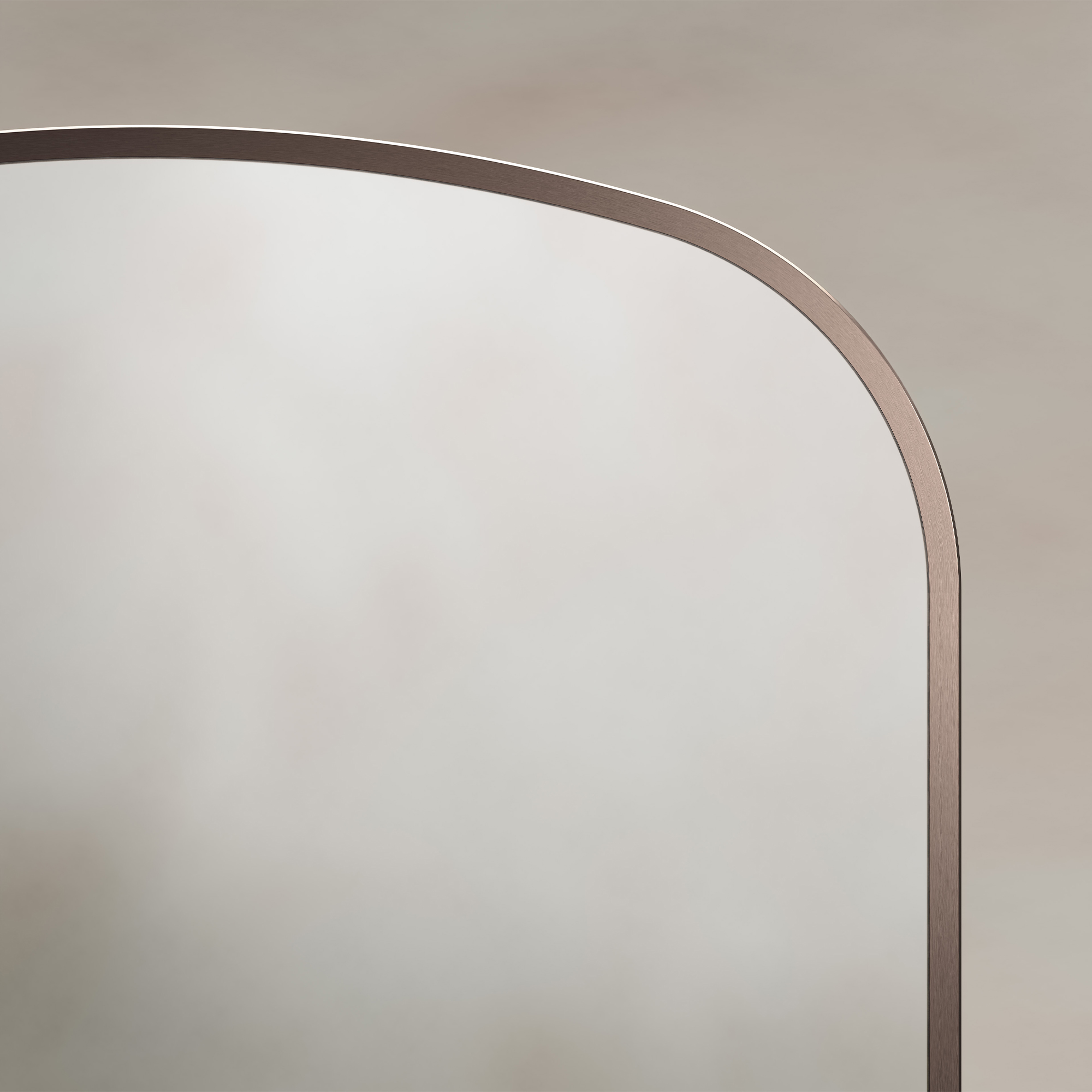 Origins Living Delphine Overmantle Arched Mirror - 600 x 900mm