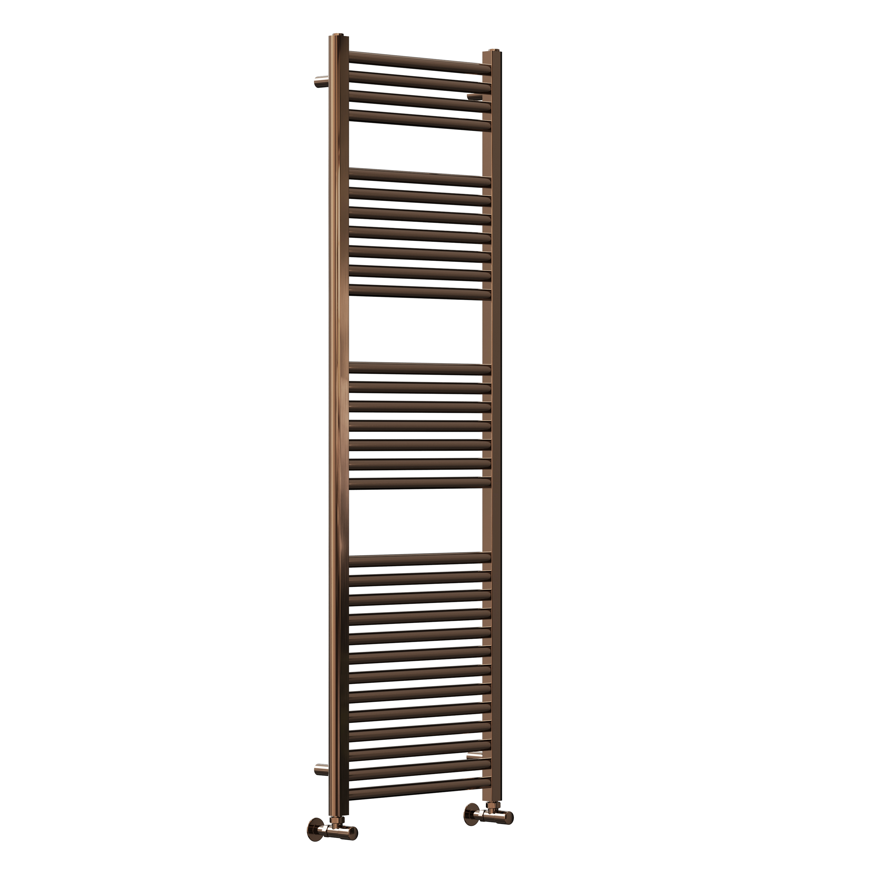 Toasty Glow Premium Brushed Bronze 25mm Heated Towel Rail