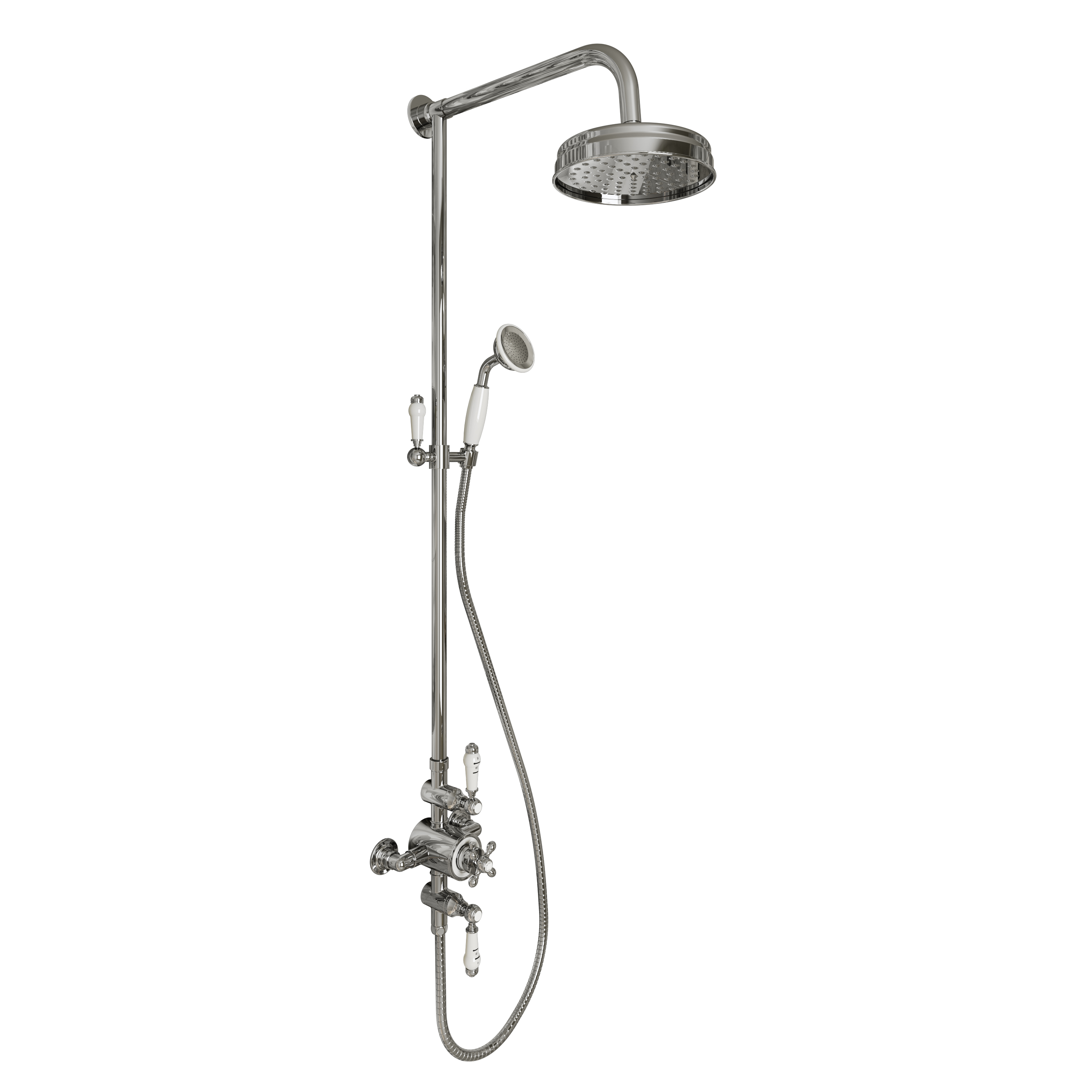 Butler & Rose Eliza Traditional 2 Outlet Exposed Shower Kit