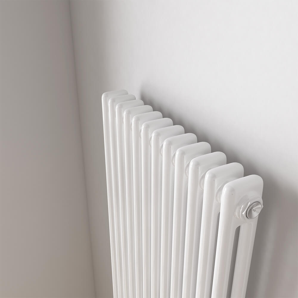 Brenton Olympus Vertical Column Radiator - White