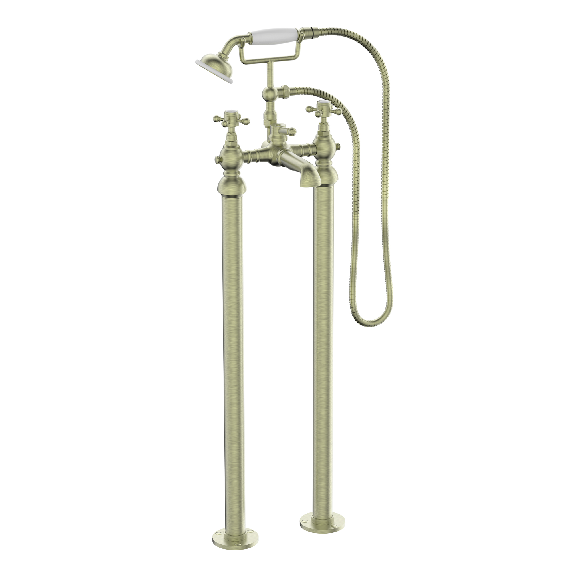 Butler & Rose Eliza Crosshead Freestanding Bath Shower Mixer Tap