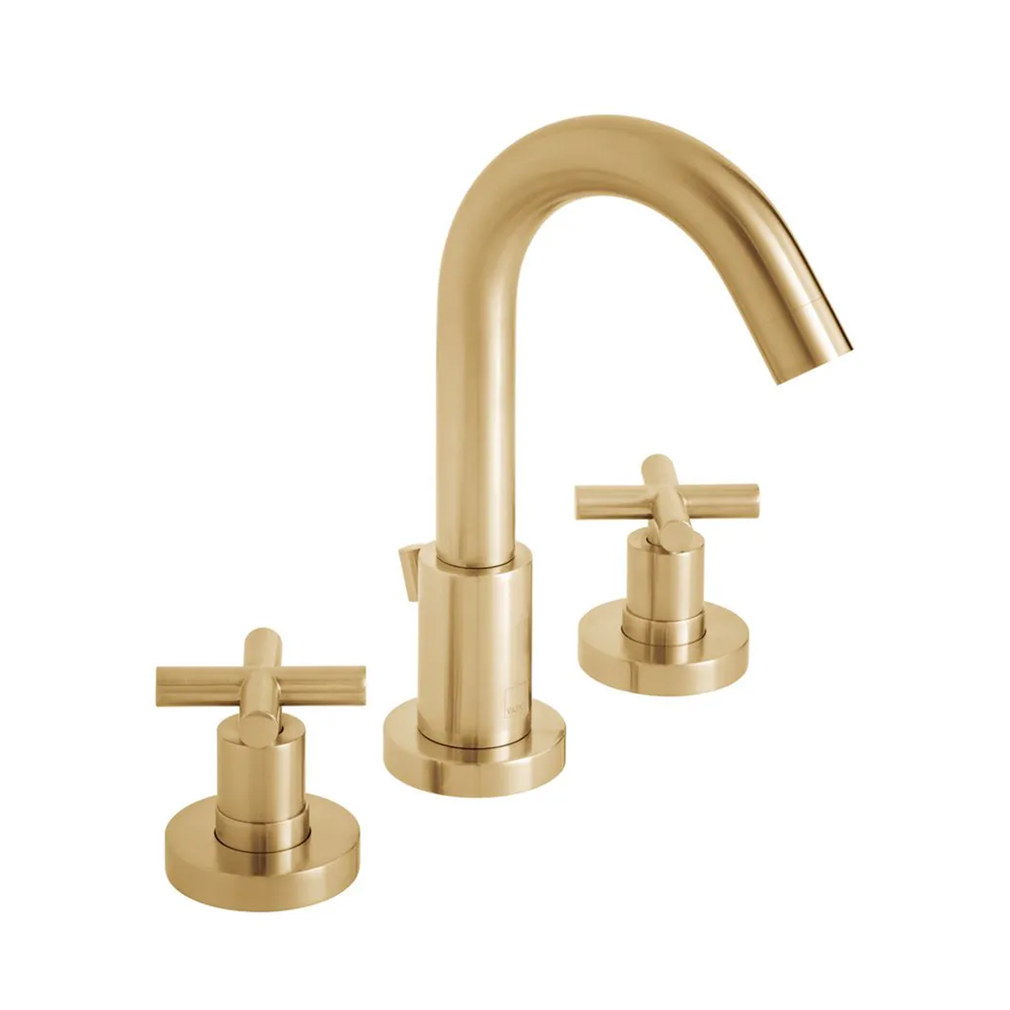 Vado Individual Elements 3 Hole Deck Mounted Basin Mixer Tap with Pop-Up Waste