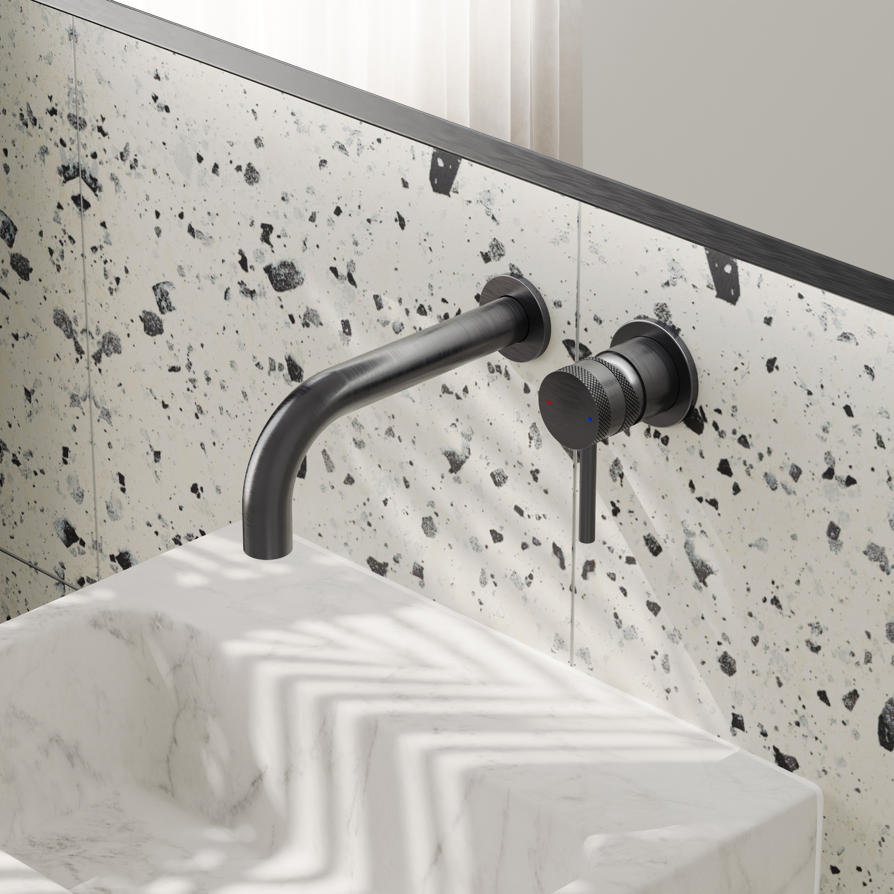 Core Wall Mounted 140mm Cloakroom Basin Tap