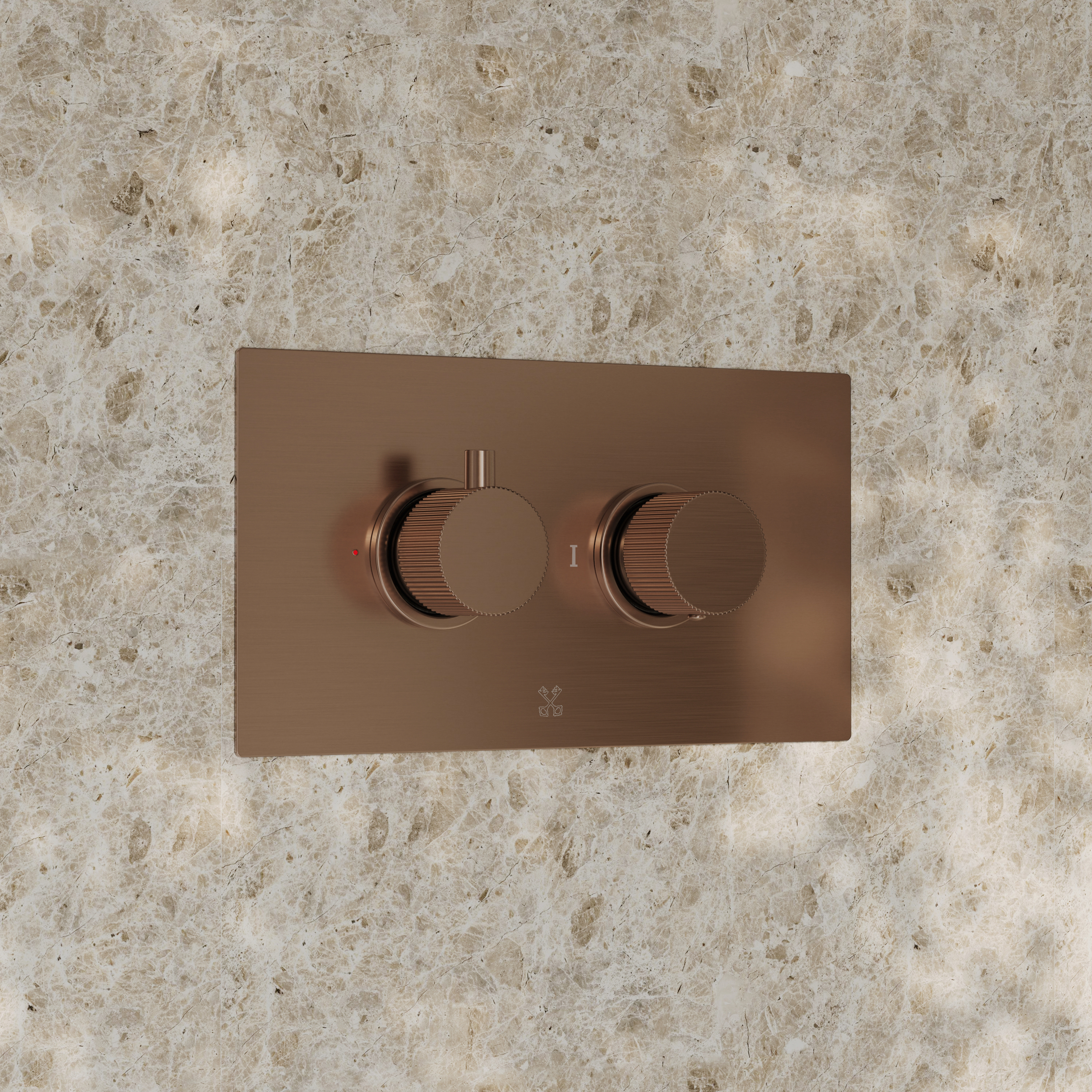 Core 1 Outlet Landscape Thermostatic Concealed Shower Valve