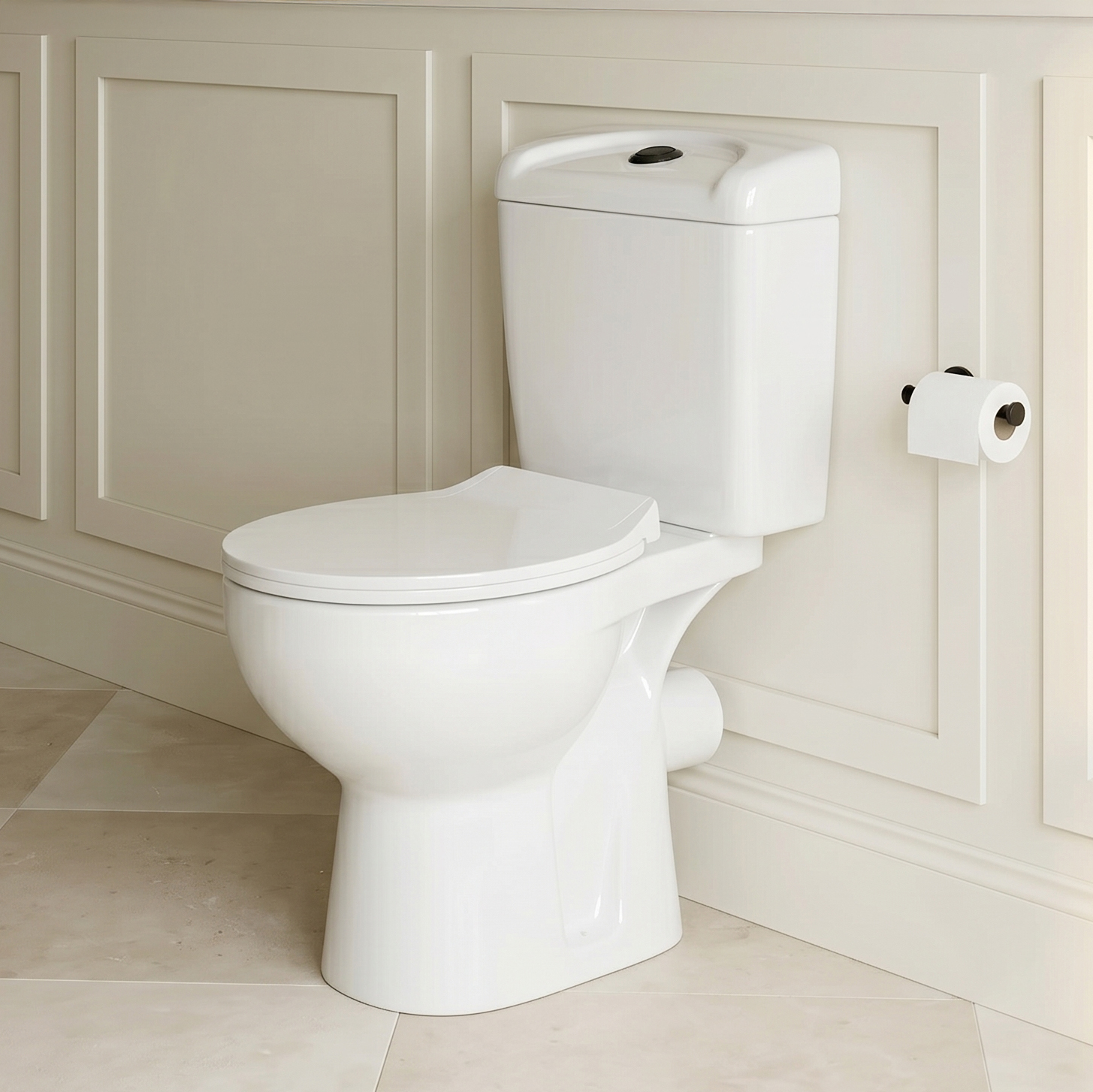 Emma Close Coupled Toilet & Seat