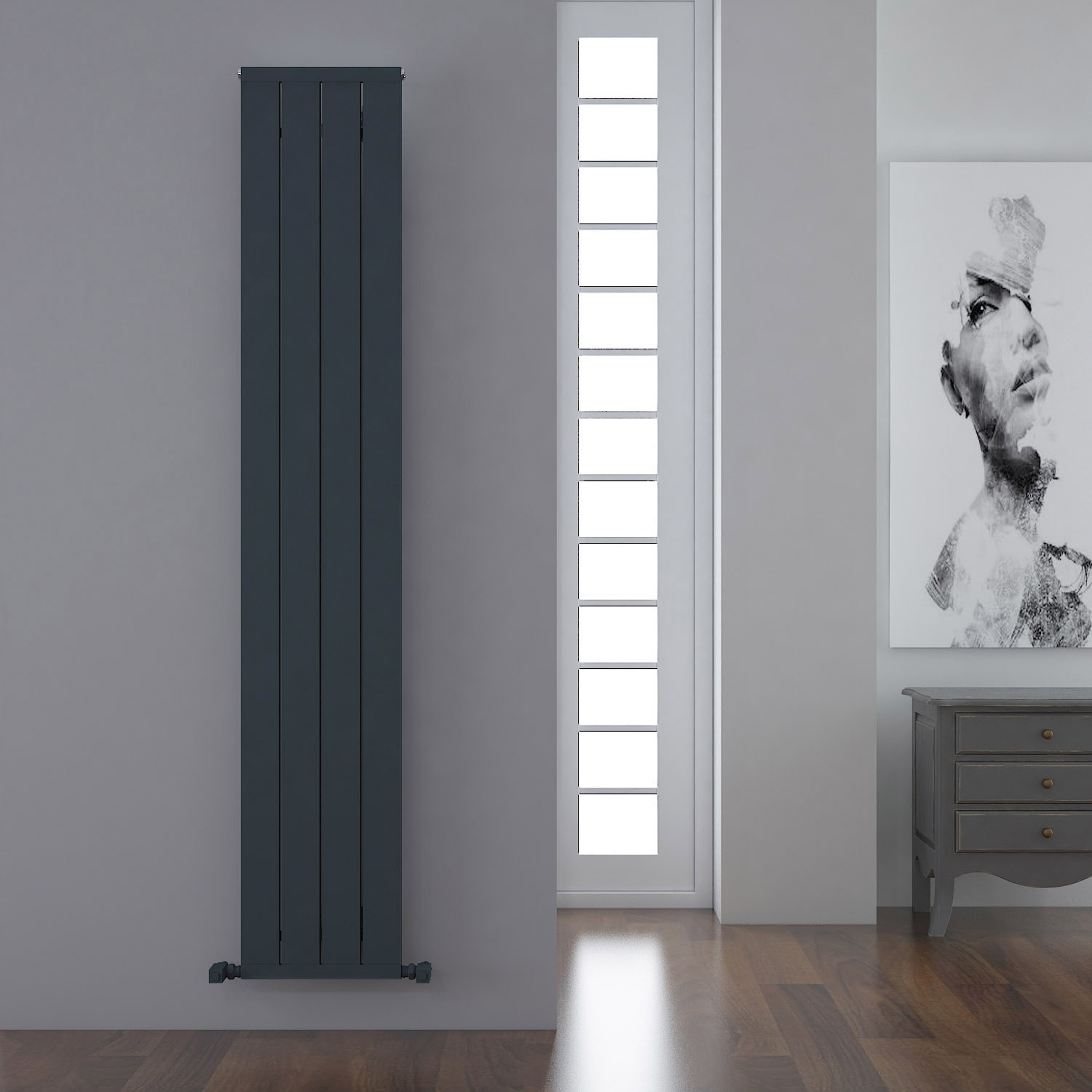 Carisa Mack Vertical Aluminium Radiator