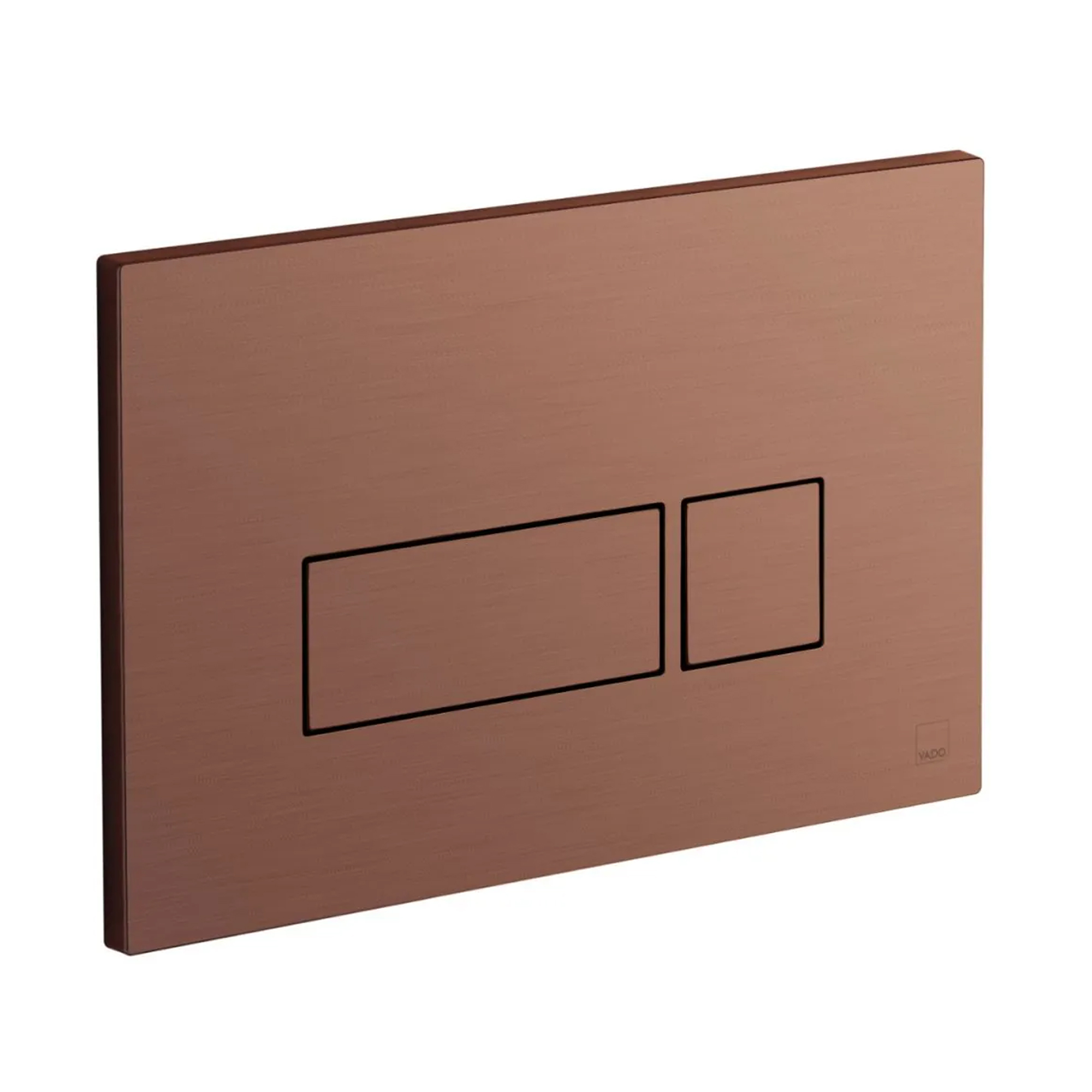 Vado Individual Pneumatic Square Button Flush Plate