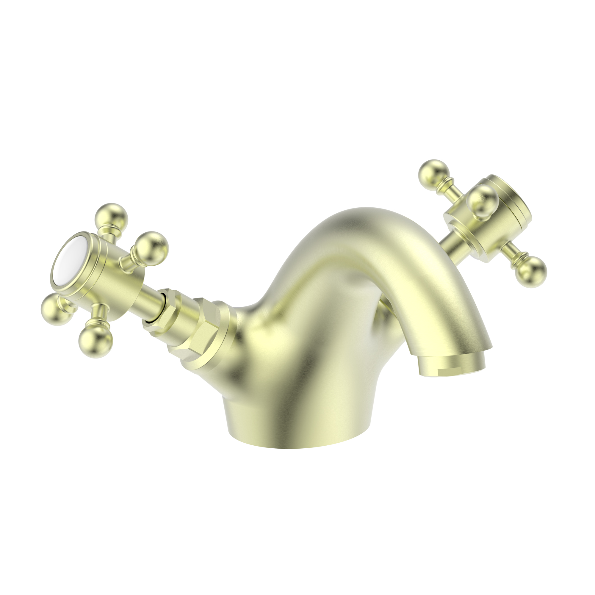 Butler & Rose Eliza Crosshead Mono Basin Mixer Tap & Waste