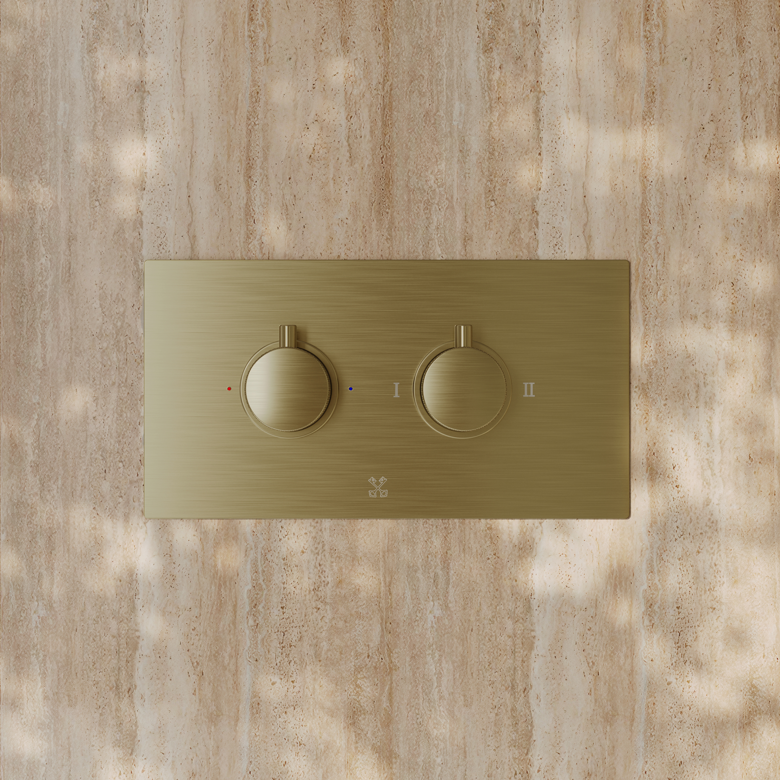 Core 2 Outlet Landscape Thermostatic Concealed Shower Valve
