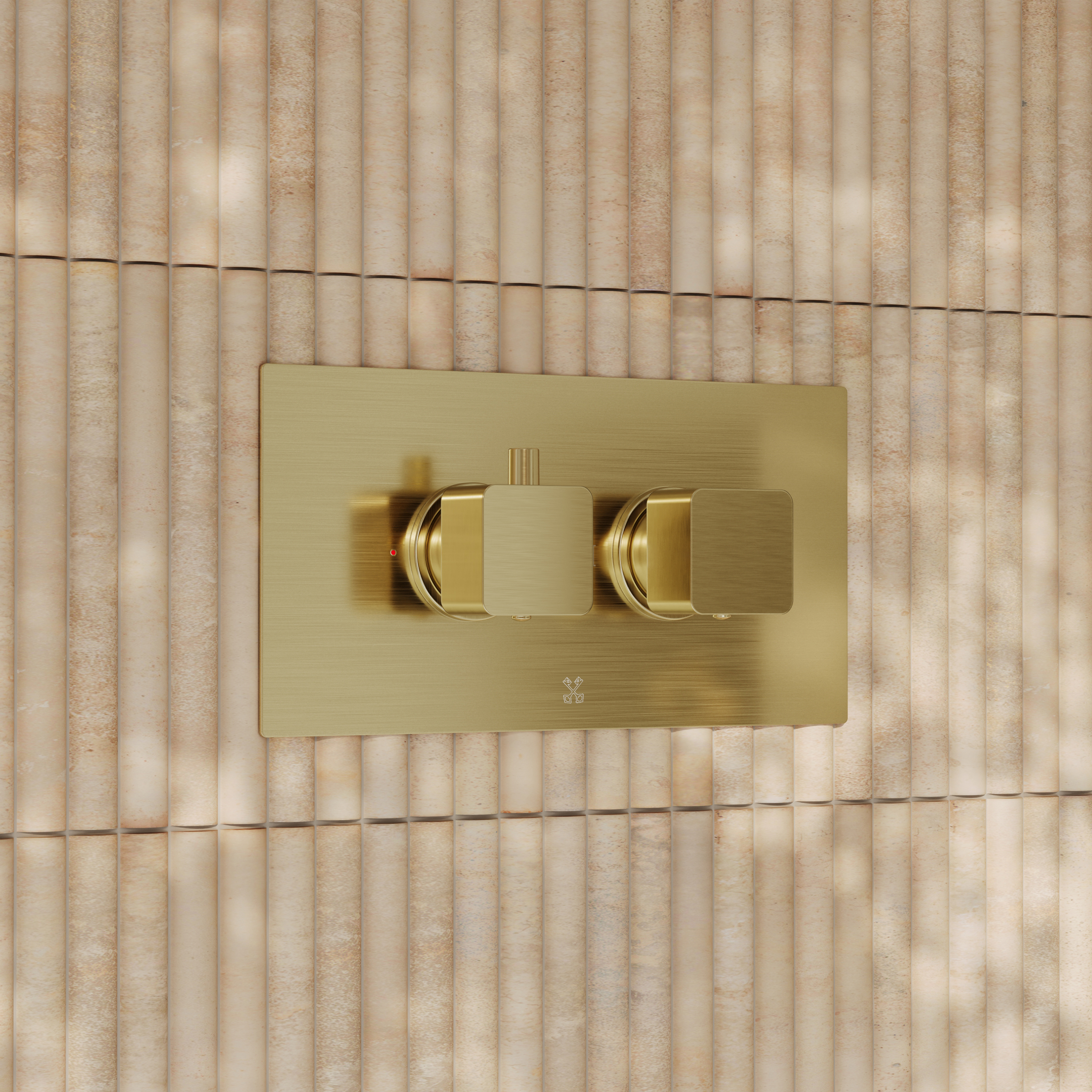 Core 2 Outlet Landscape Thermostatic Concealed Shower Valve