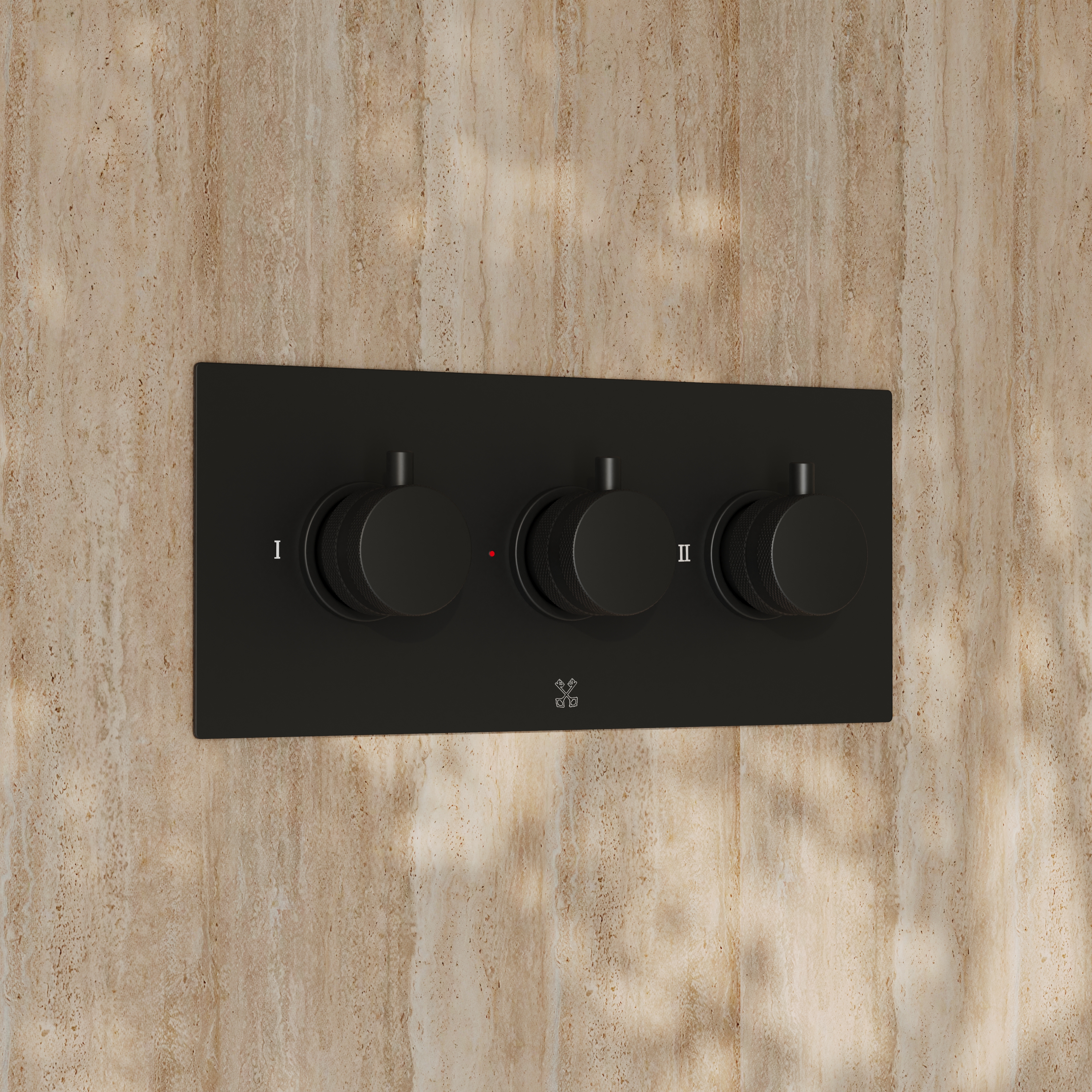 Core 3 Outlet Landscape Thermostatic Concealed Shower Valve