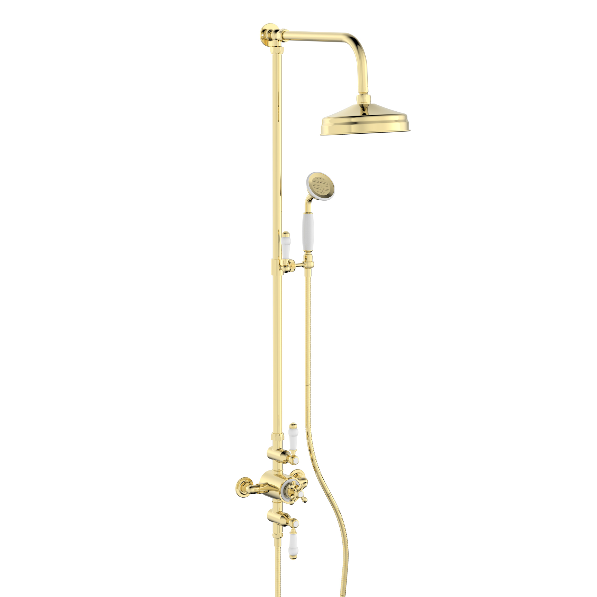 Butler & Rose Eliza Traditional 2 Outlet Exposed Shower Kit