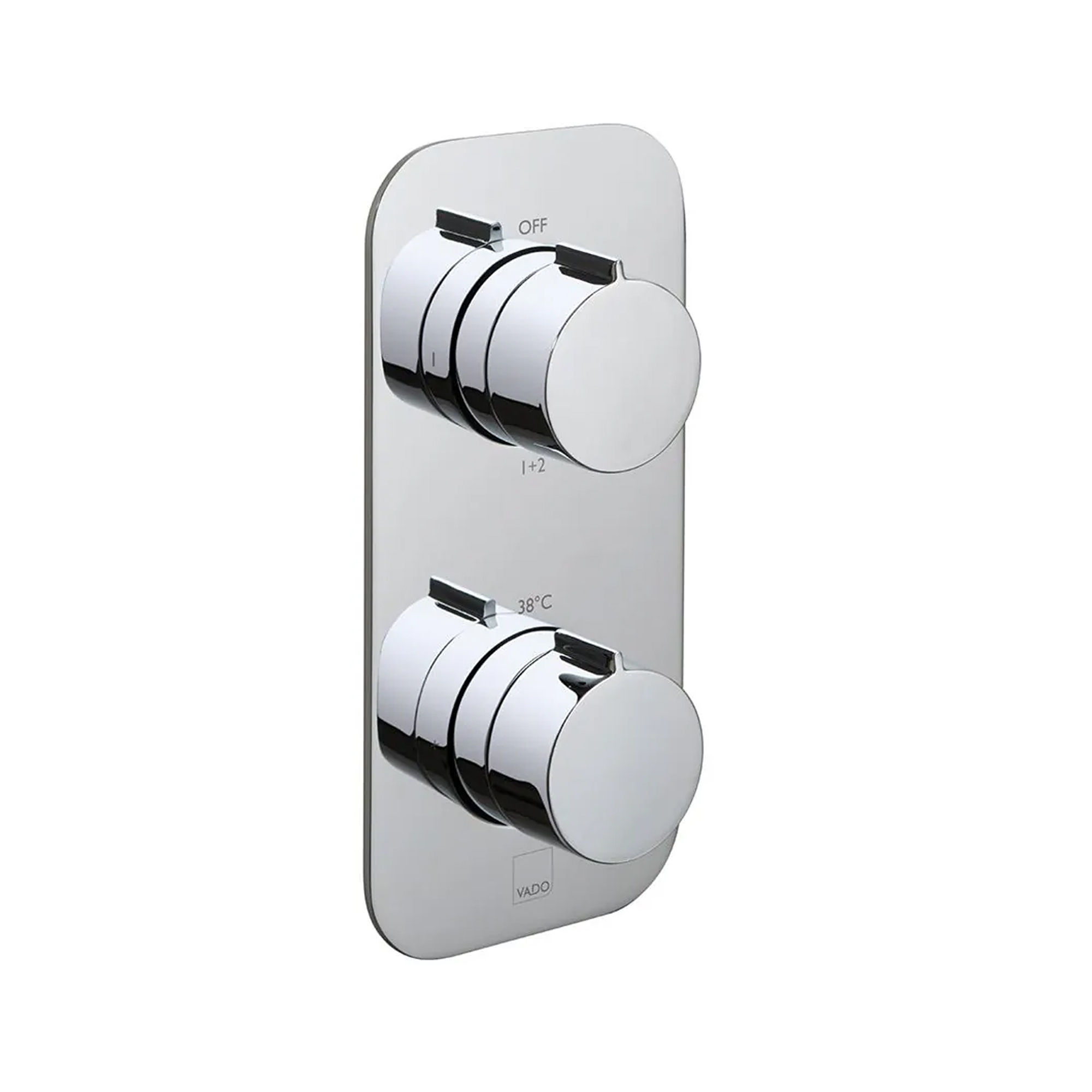 Vado Tablet Altitude Concealed Thermostatic Shower Valve - 2 Outlets