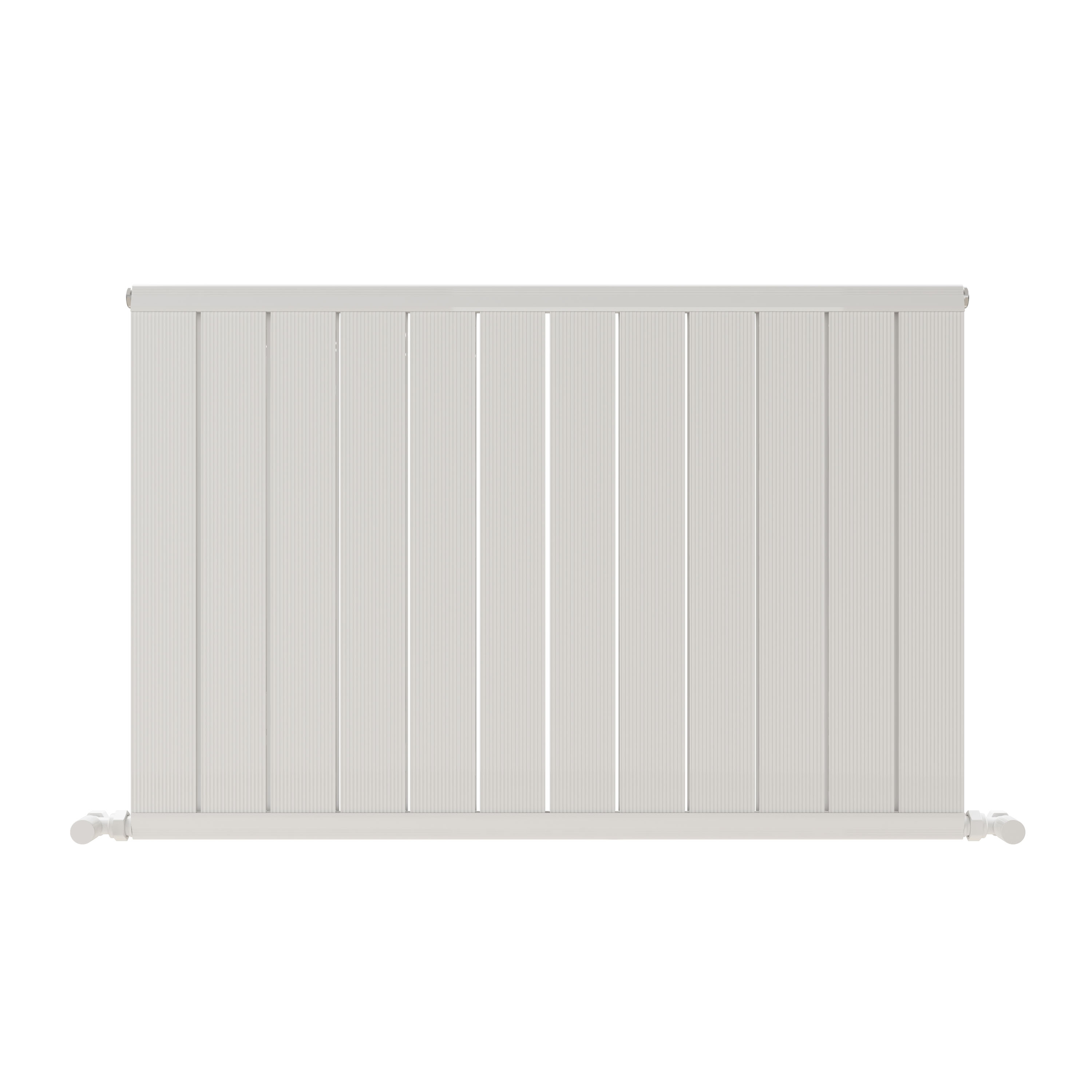 Carisa Elite Flat Panel Textured Horizontal Aluminium Radiator