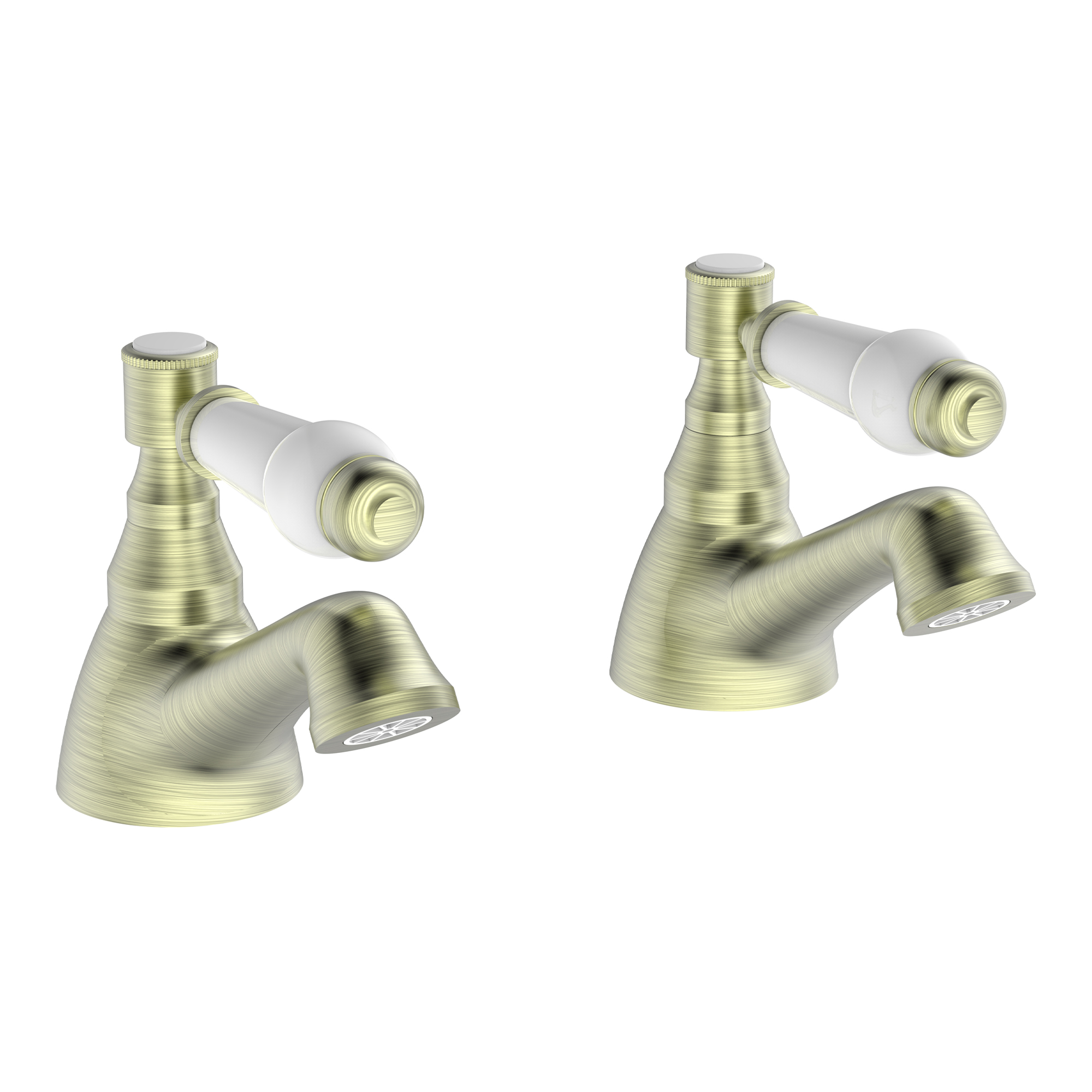Butler & Rose Eliza Lever Bath Pillar Taps