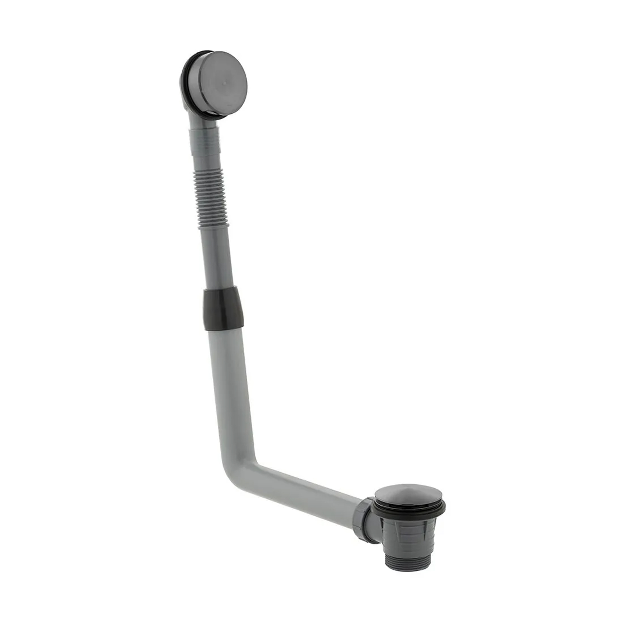 Vado Individual Round Click Clack Bath Waste with Overflow