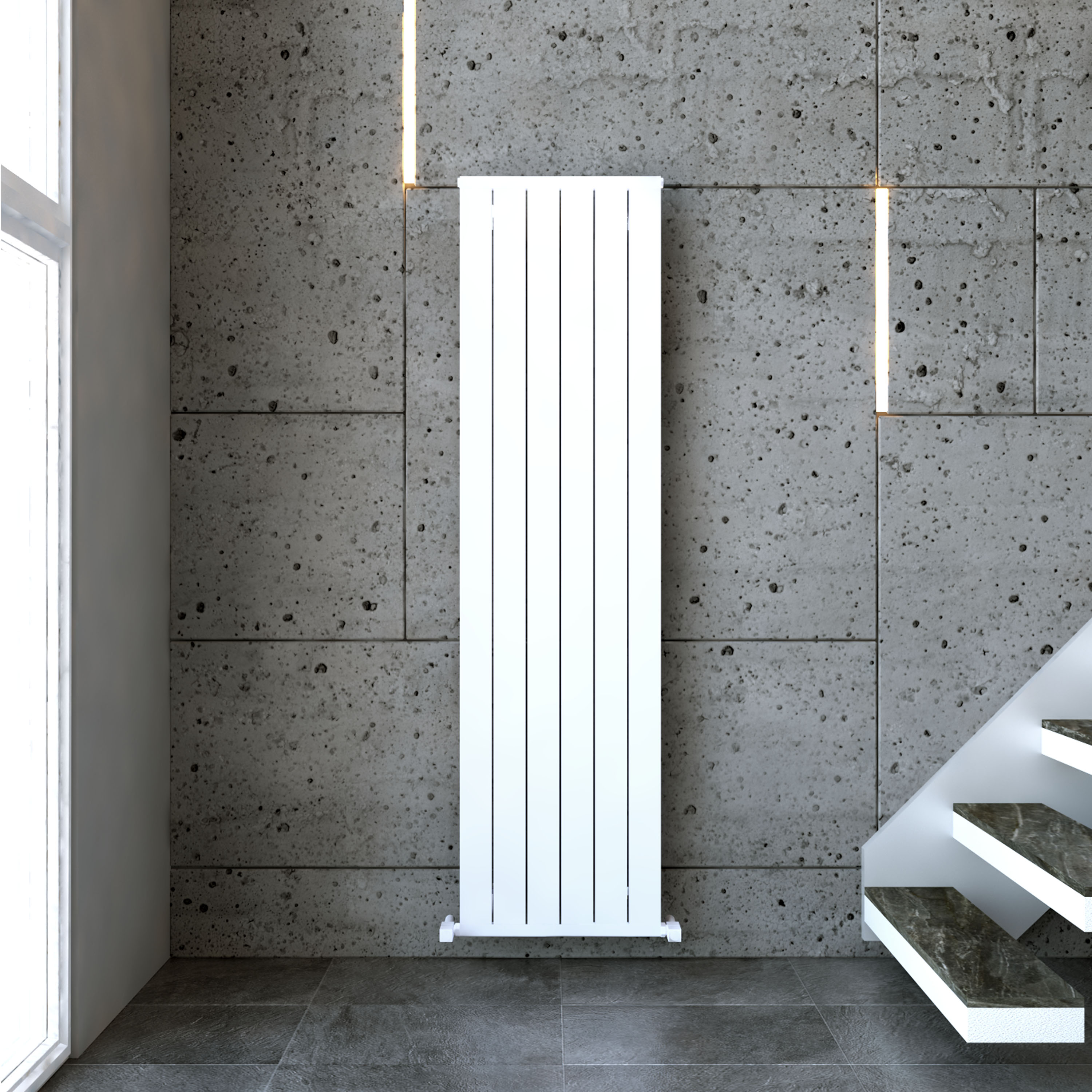 Carisa Mack Vertical Aluminium Radiator