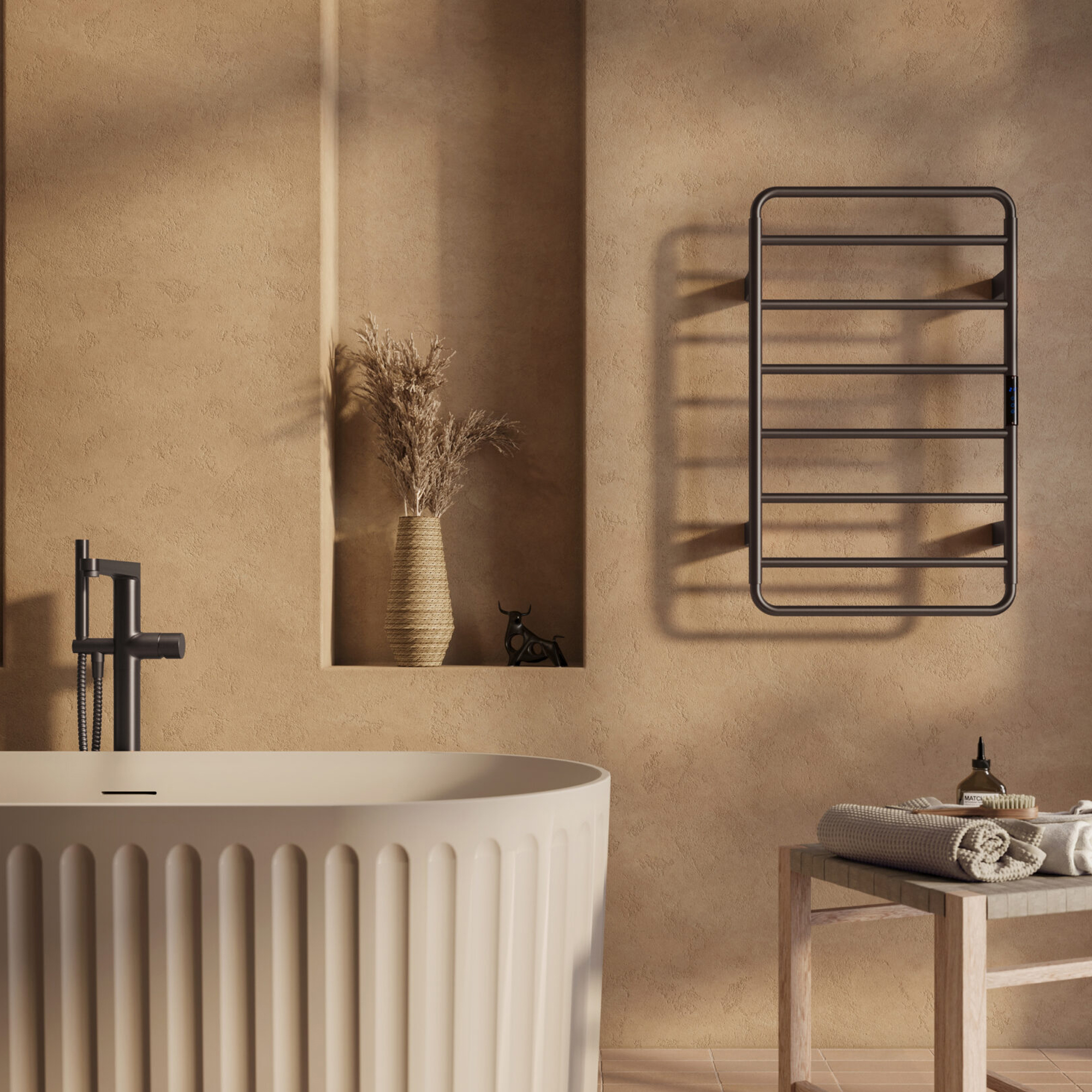 Toasty Muse Electric Heated Towel Rail