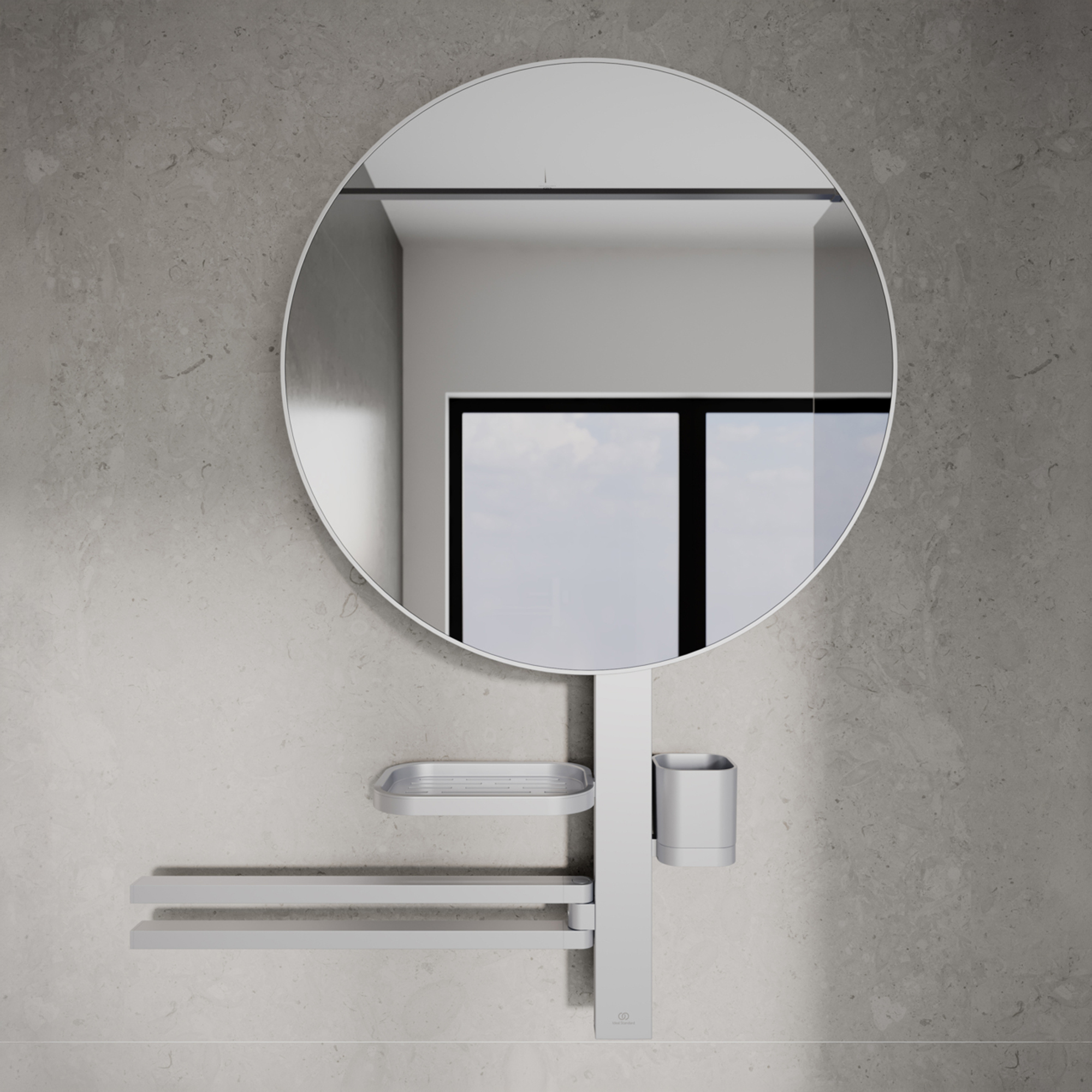 Ideal Standard Alu+ 500mm Mirror & Beauty Bar