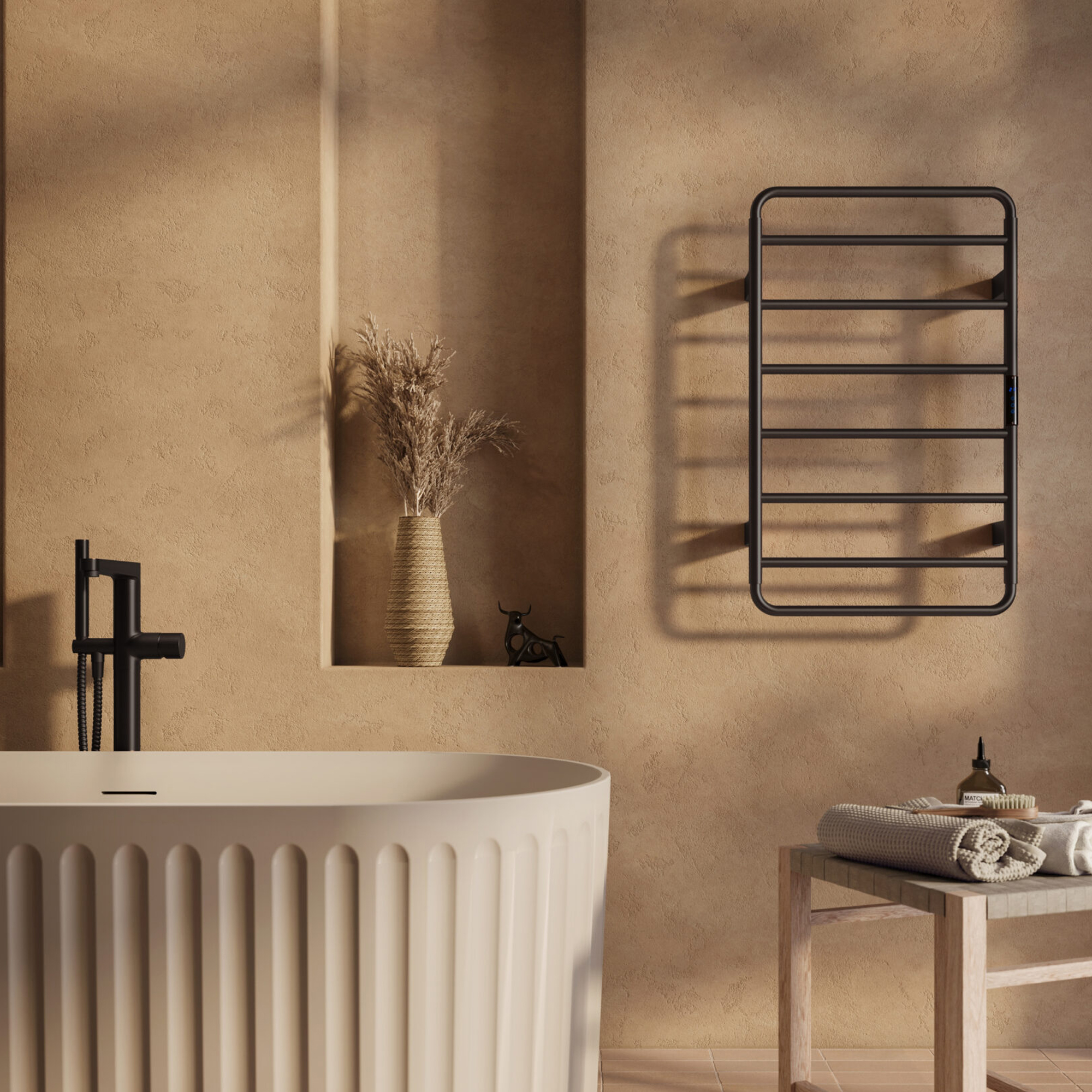 Toasty Muse Electric Heated Towel Rail