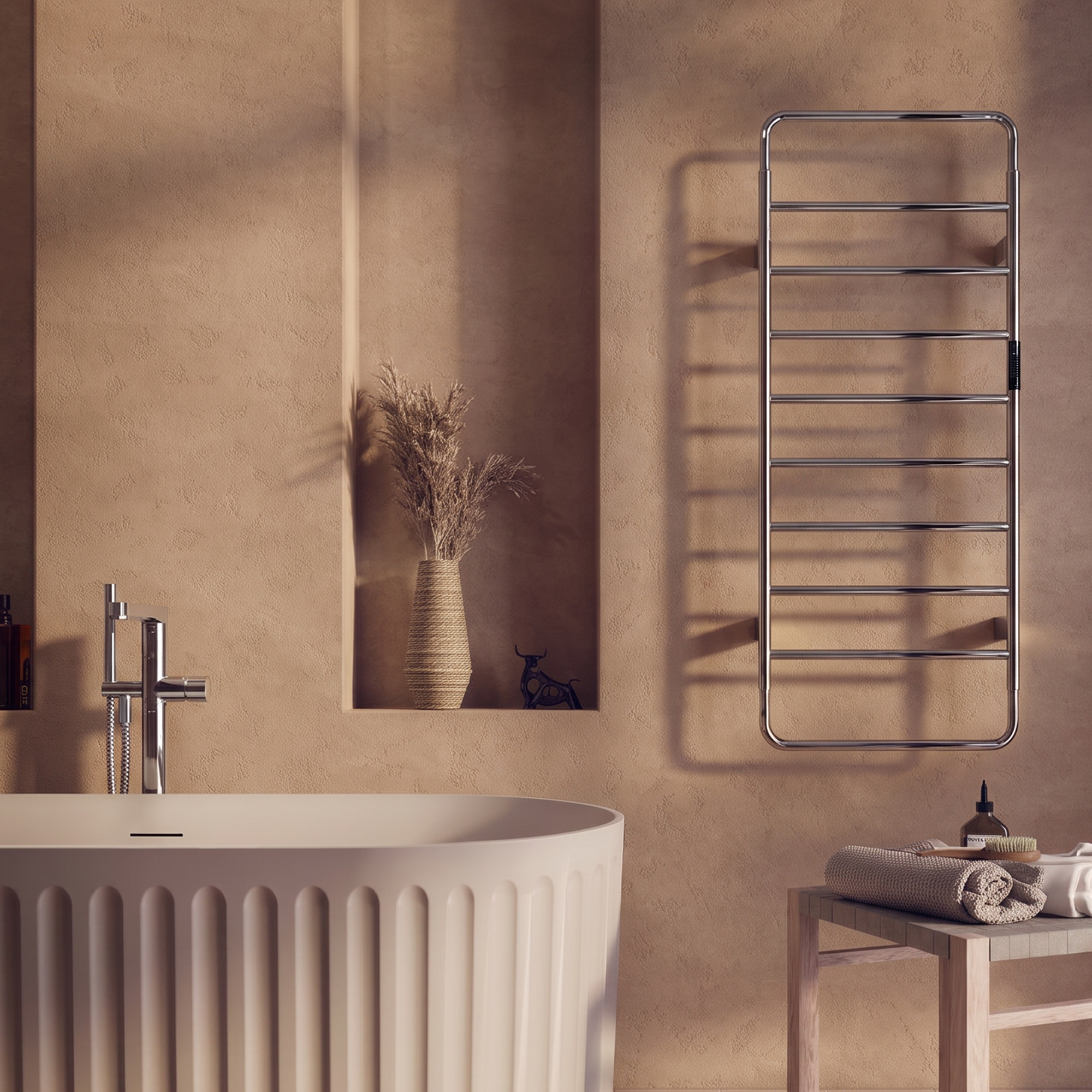 Toasty Muse Electric Heated Towel Rail