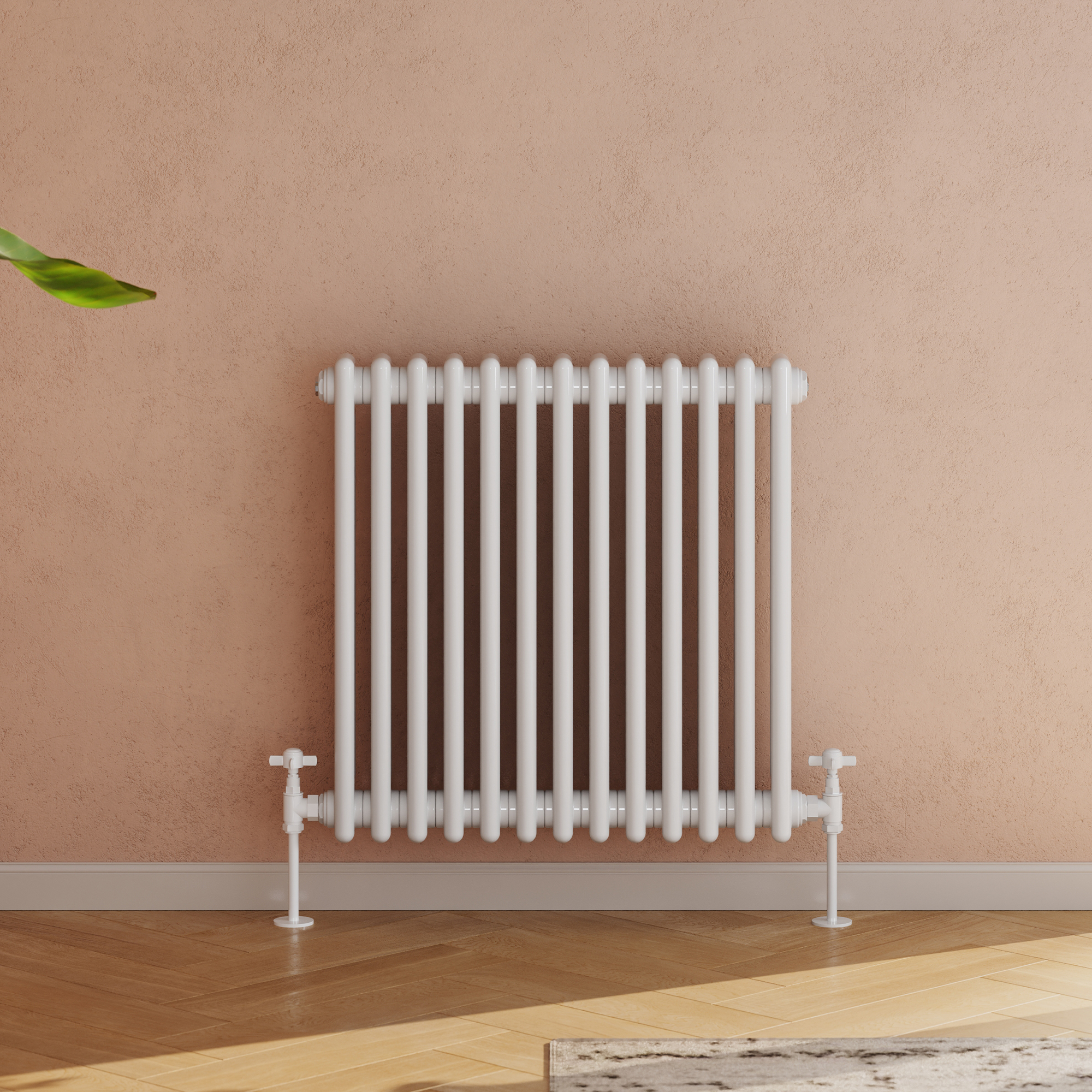 Toasty Ardleigh White Horizontal Column Radiator