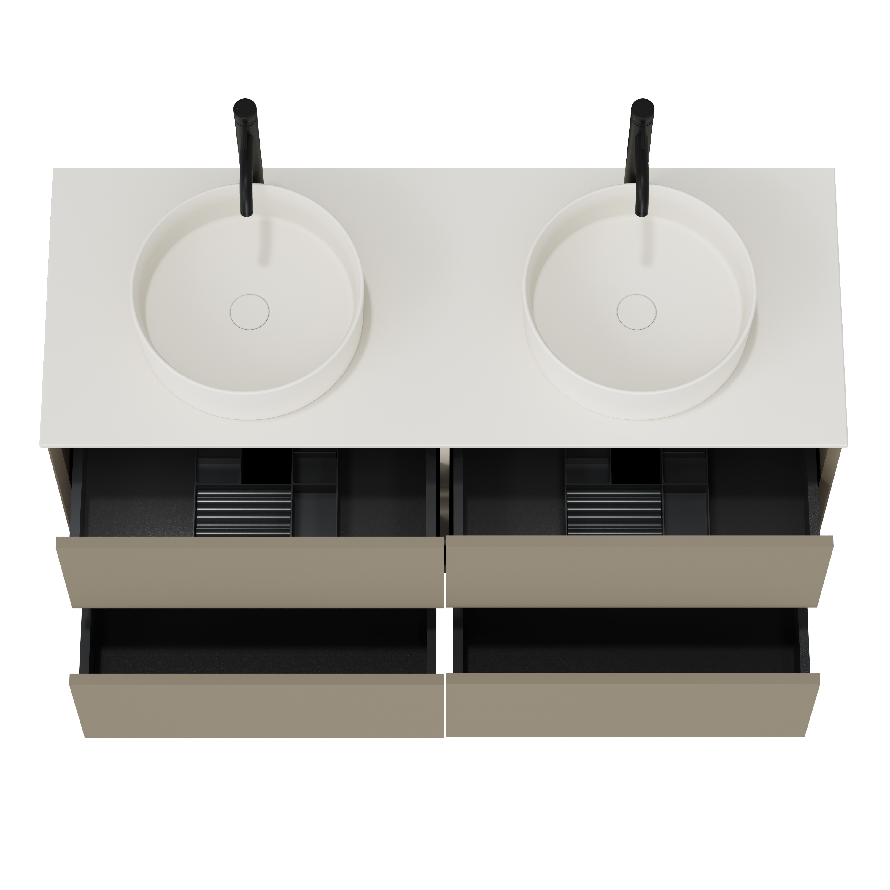 Oslo 1200mm Wall Mounted Vanity Unit & Sintered Stone Countertop