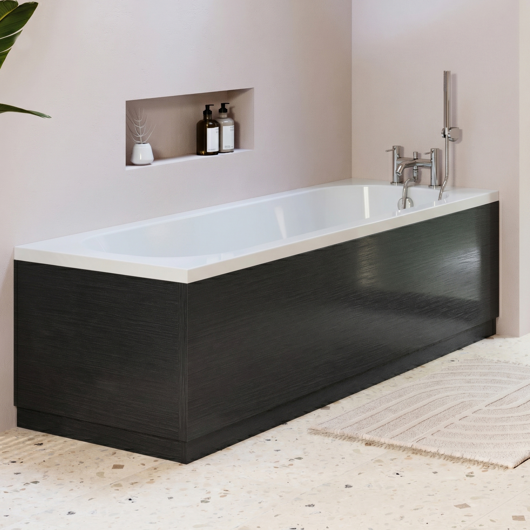 Erin 1700mm Straight Front Bath Panel